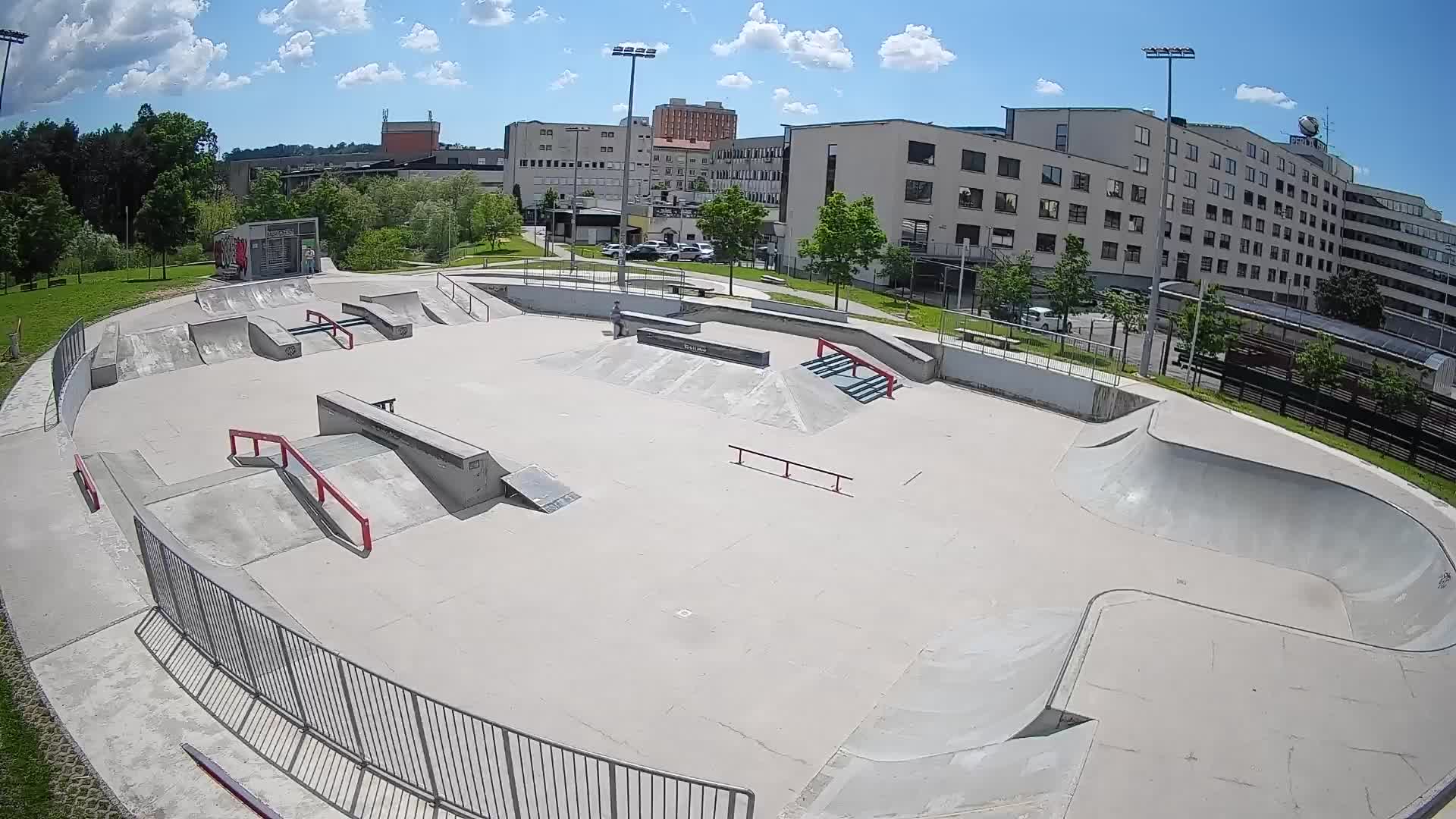 Skate park Nova Gorica live webcam Slovenie