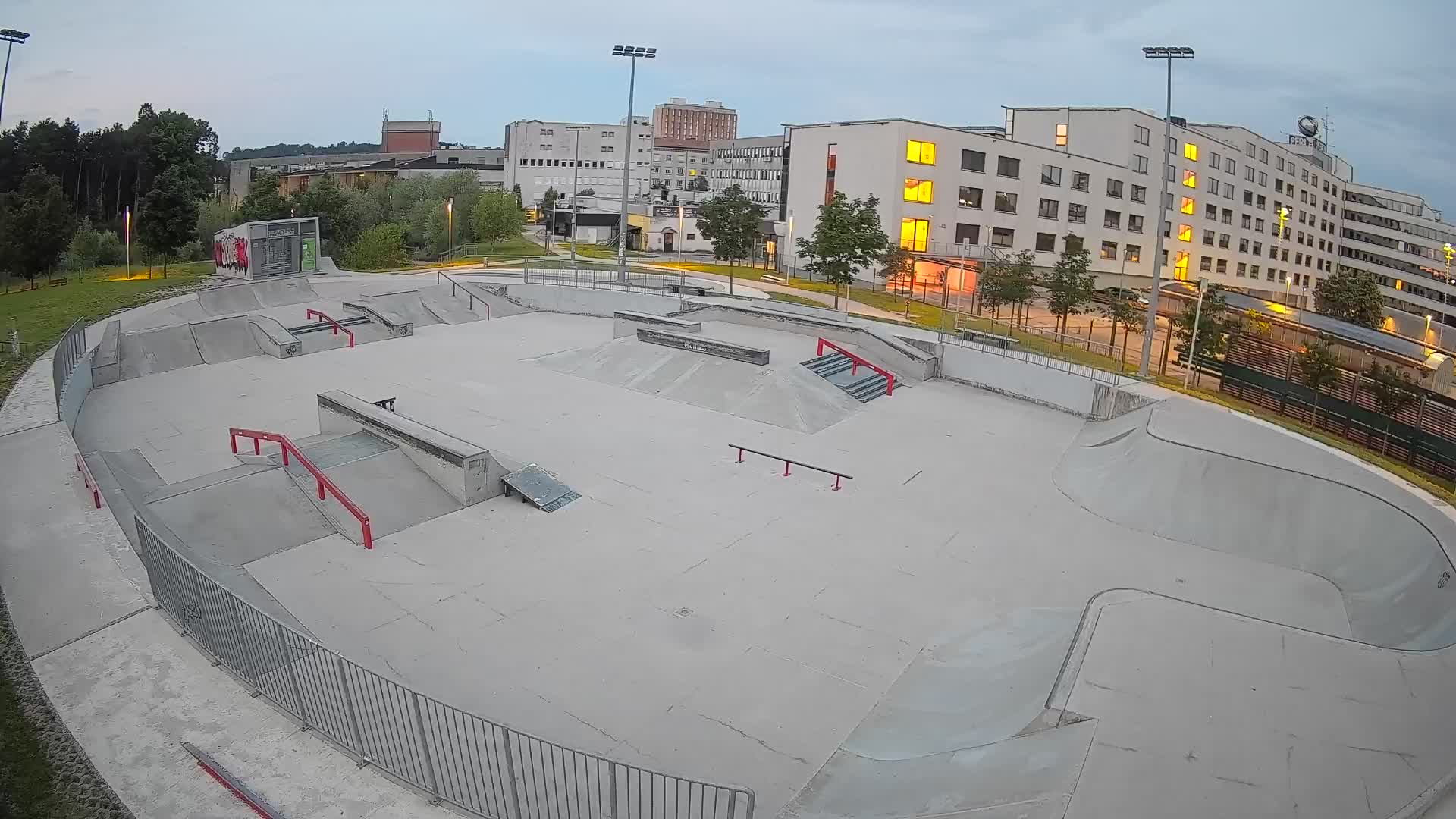 Skate park Nova Gorica live webcam Slovenie