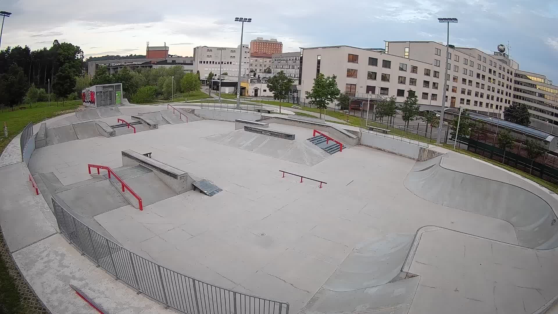 Skate park Nova Gorica live webcam Slovenie