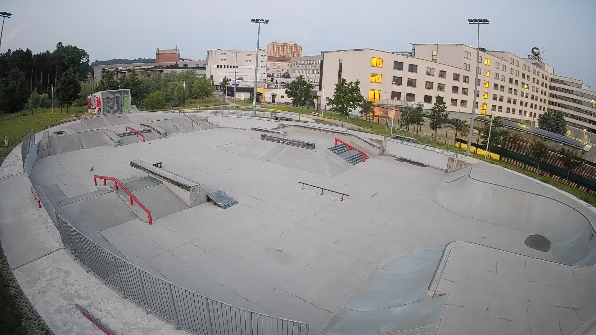 Skate park Nova Gorica live webcam Slovenie
