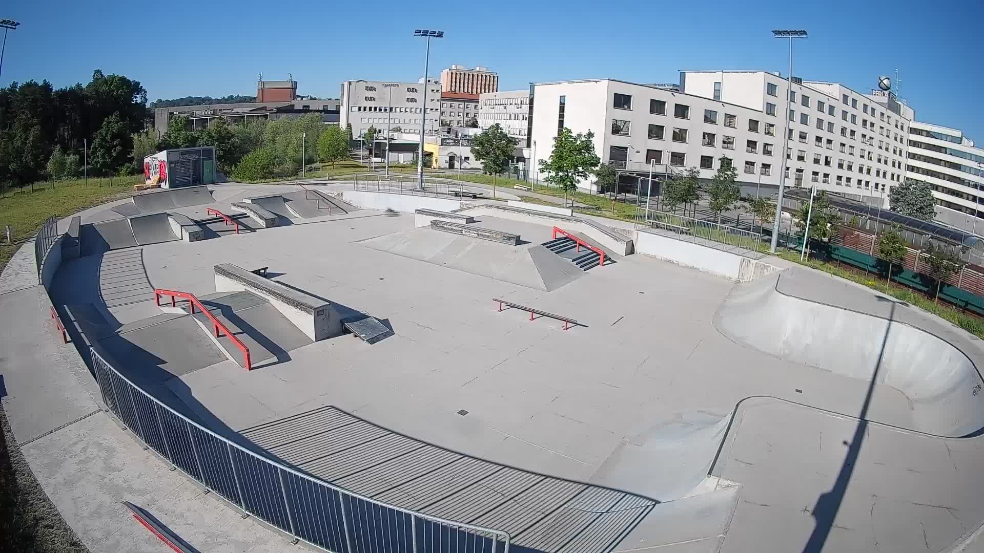 Skate park Nova Gorica webcam – Slowenien