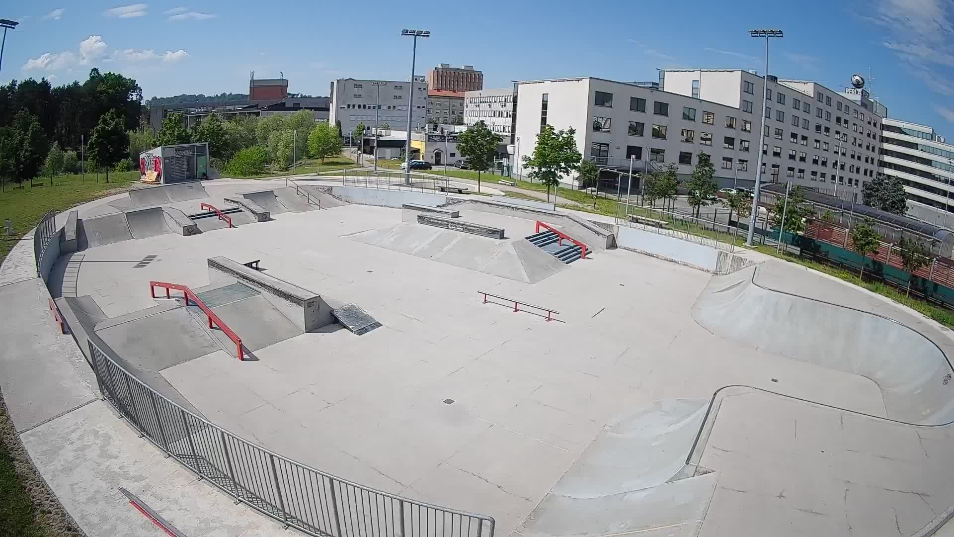 Skate park Nova Gorica live webcam Slovenie