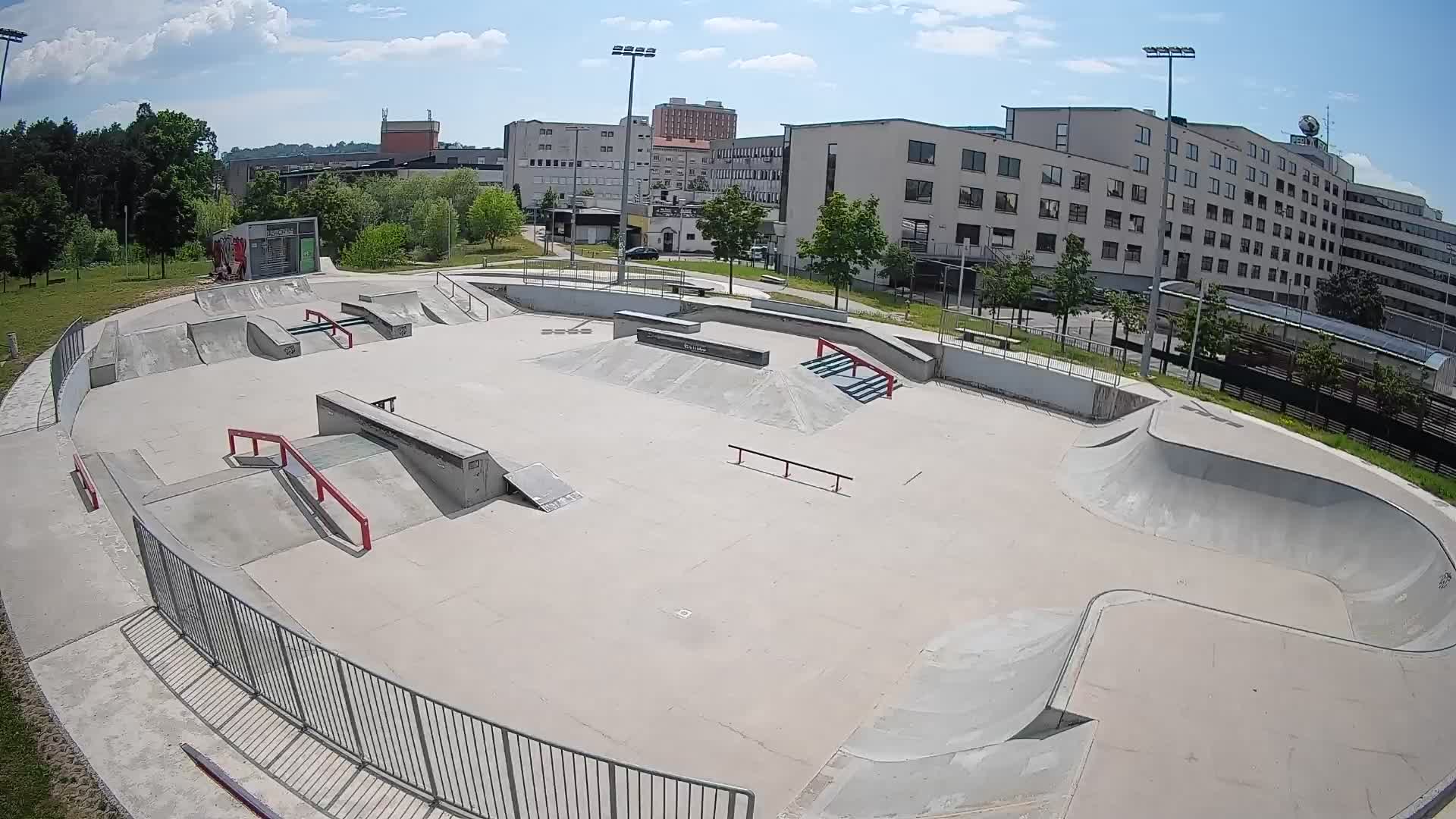 Skate park Nova Gorica webcam – Slowenien