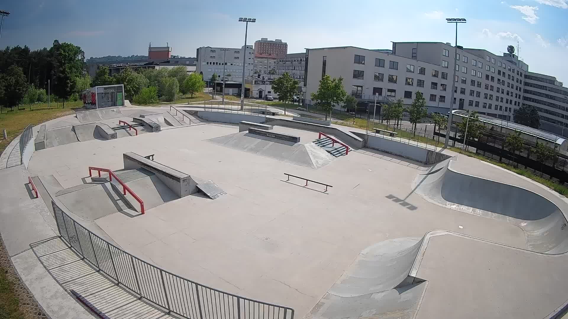 Skate park Nova Gorica live webcam Slovenie