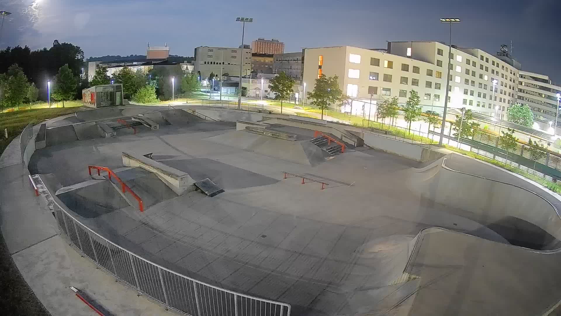 Skate park Nova Gorica live webcam Slovenie