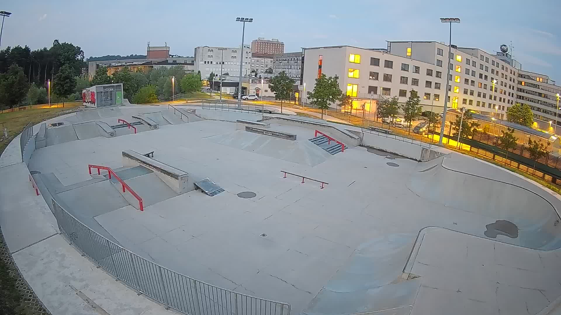 Skate park Nova Gorica webcam – Slowenien