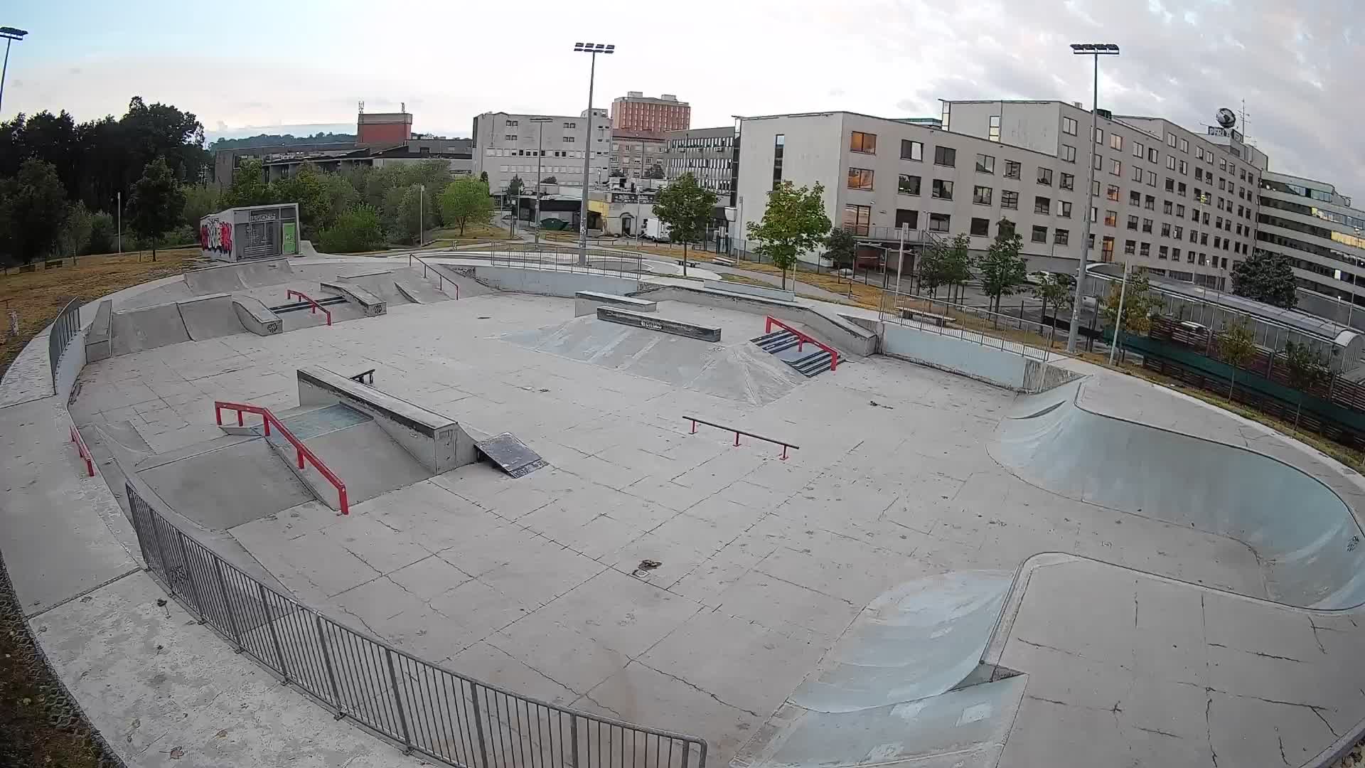 Skate park Nova Gorica live webcam Slovenie