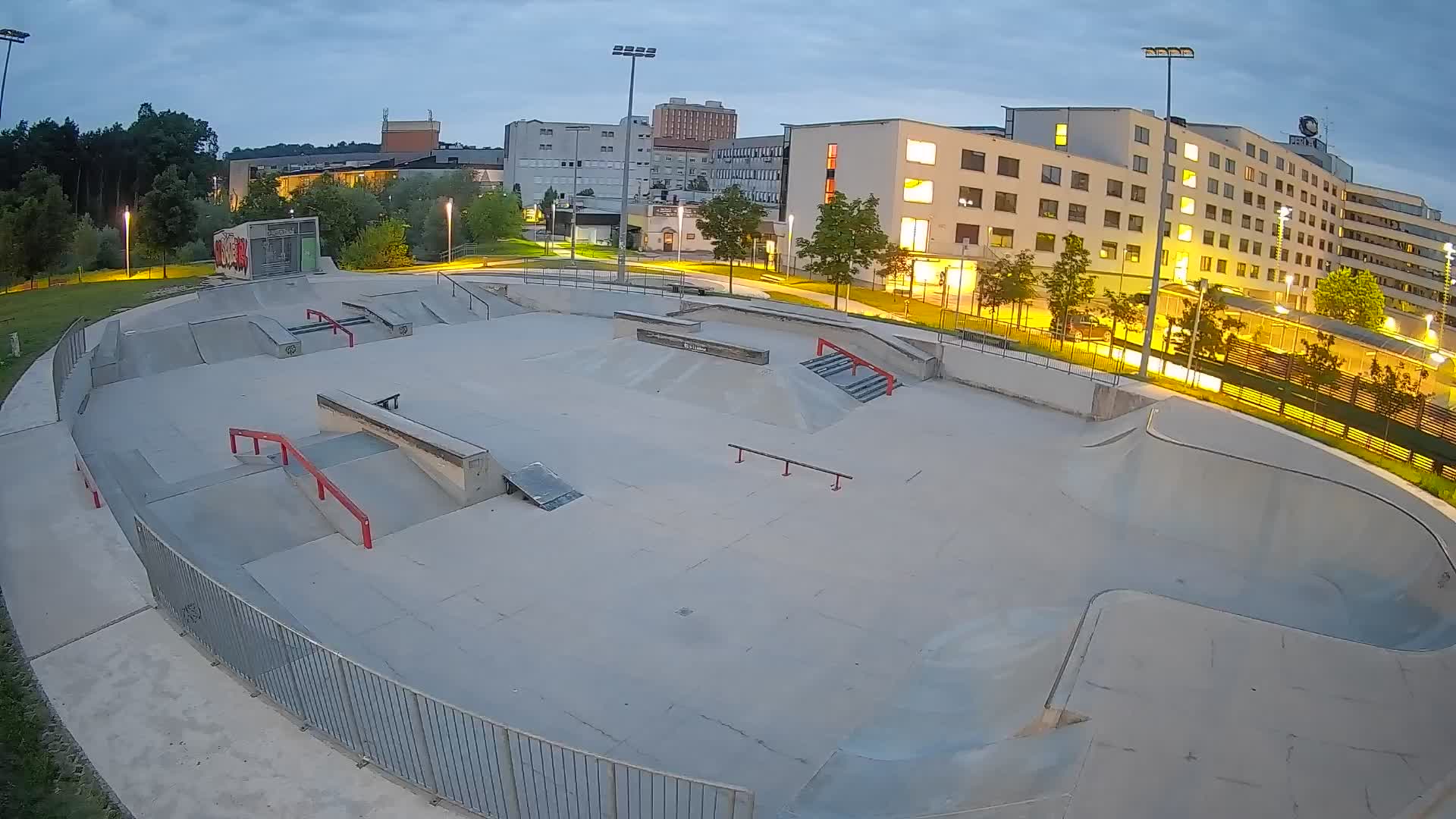 Skate park Nova Gorica live webcam Slovenie