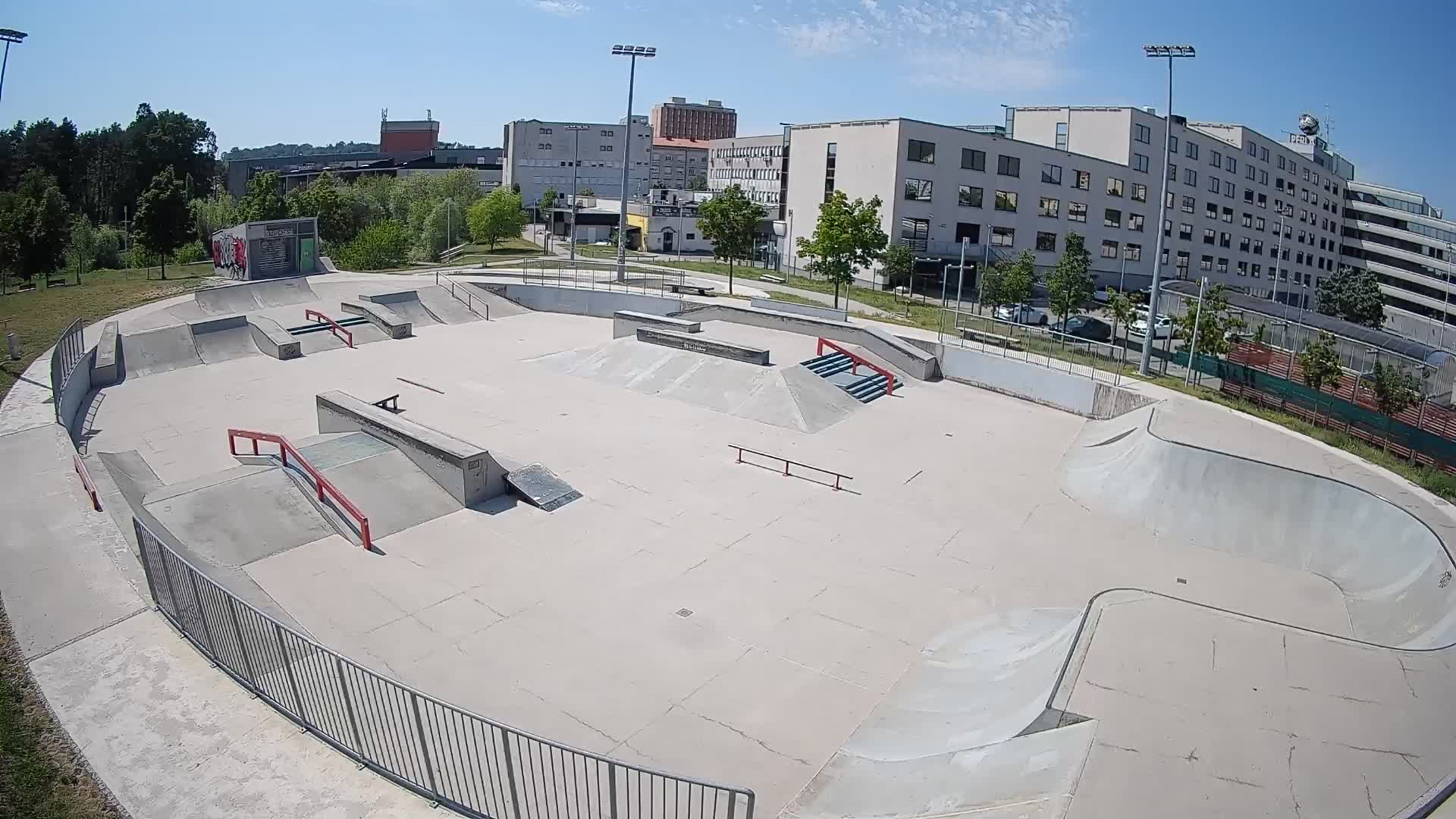 Skate park Nova Gorica live webcam Slovenie