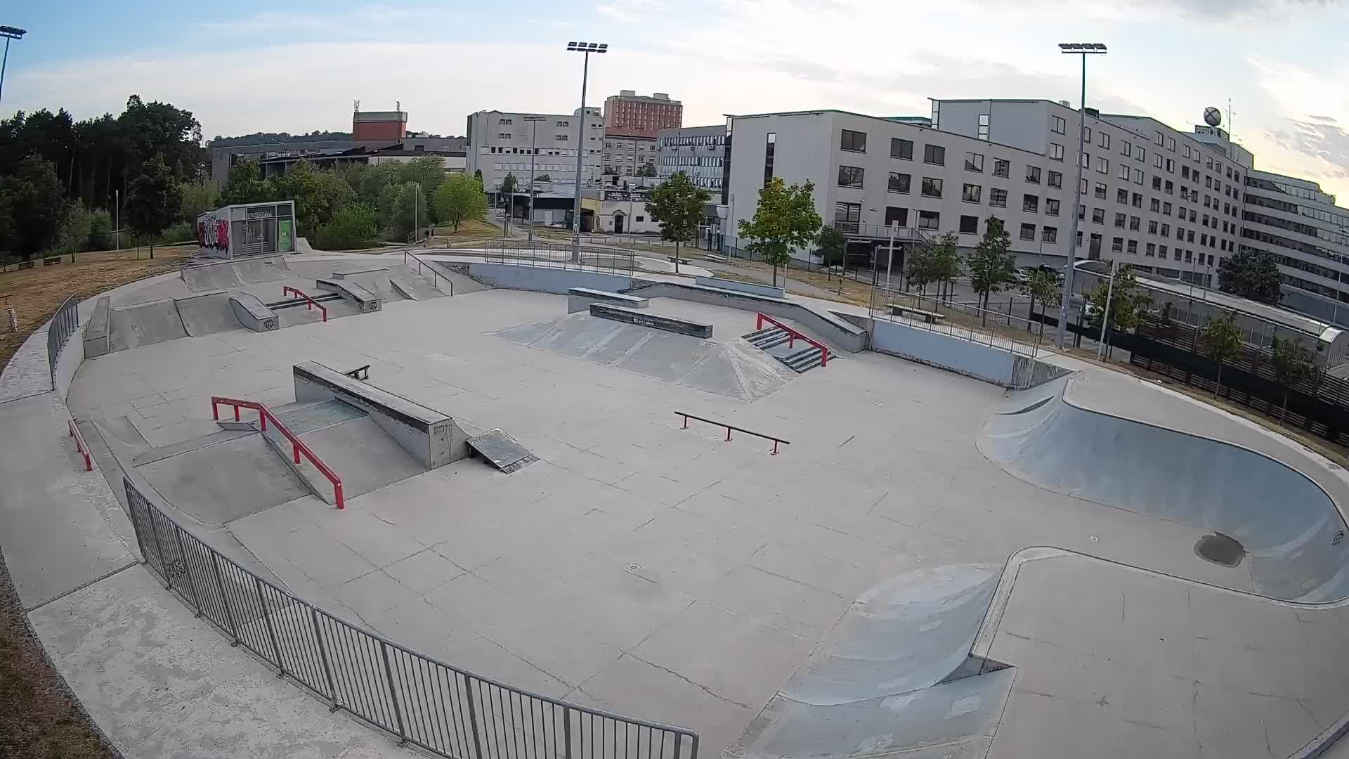 Skate park Nova Gorica live webcam Slovenie