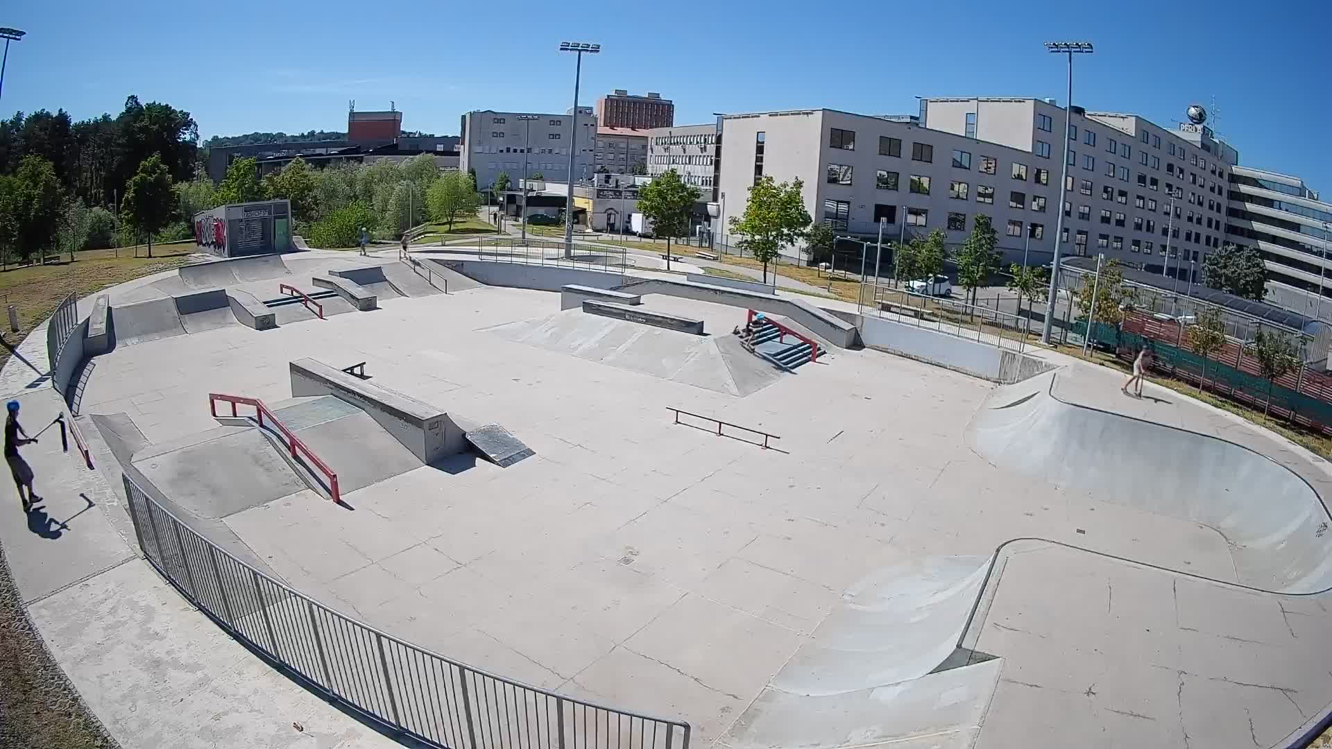 Skate park Nova Gorica web kamera