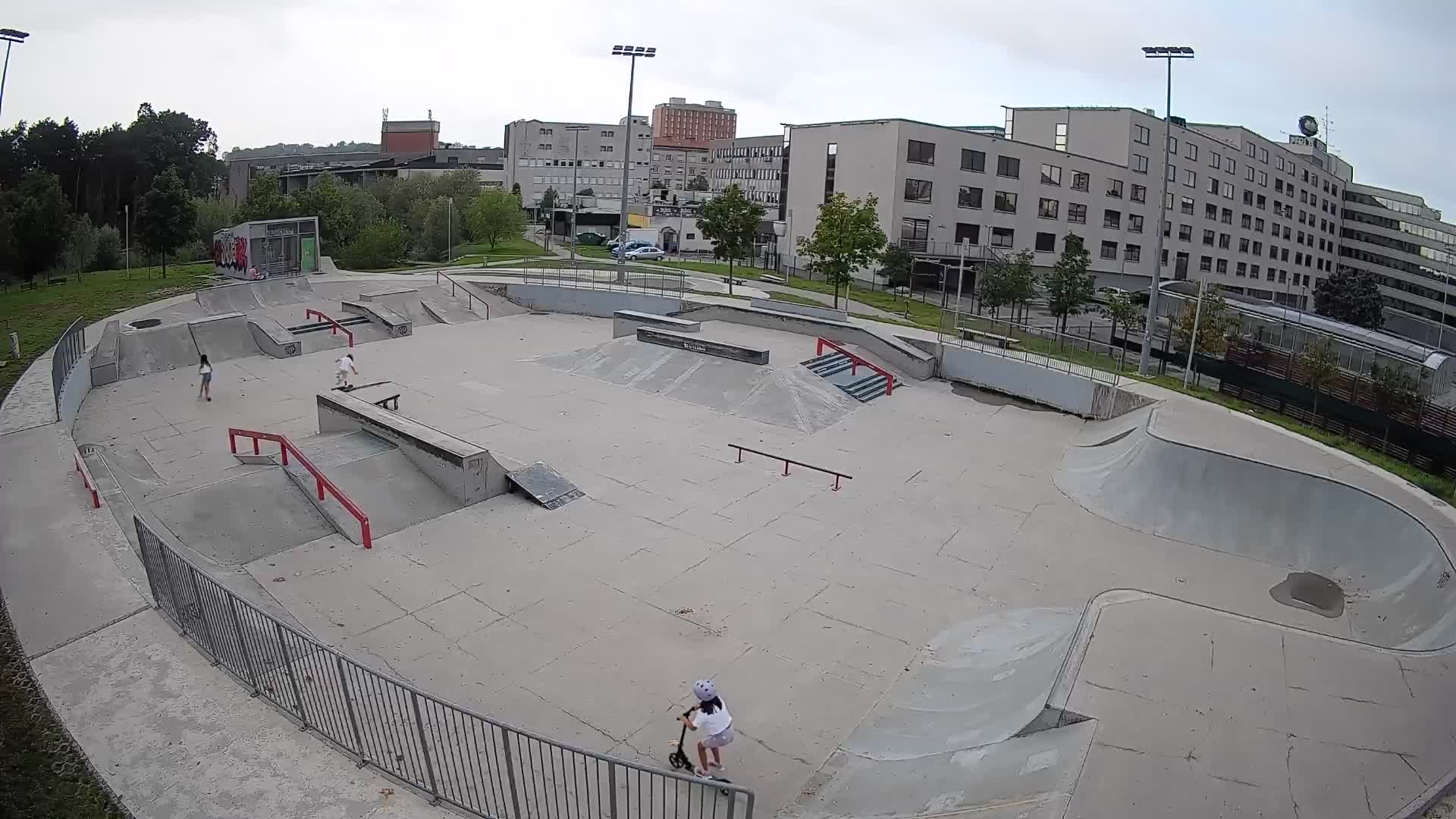 Skate park Nova Gorica live webcam Slovenie