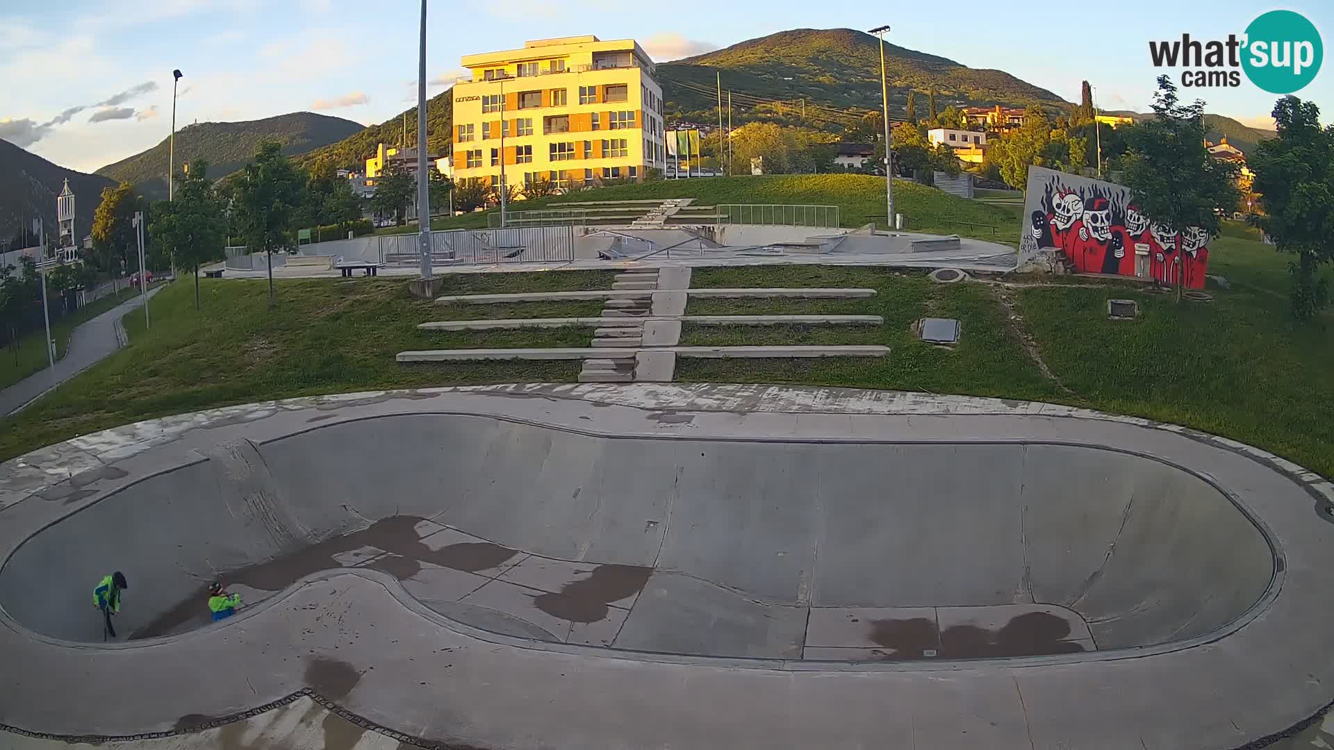 Skate park webcam Nova Gorica – Slovénie