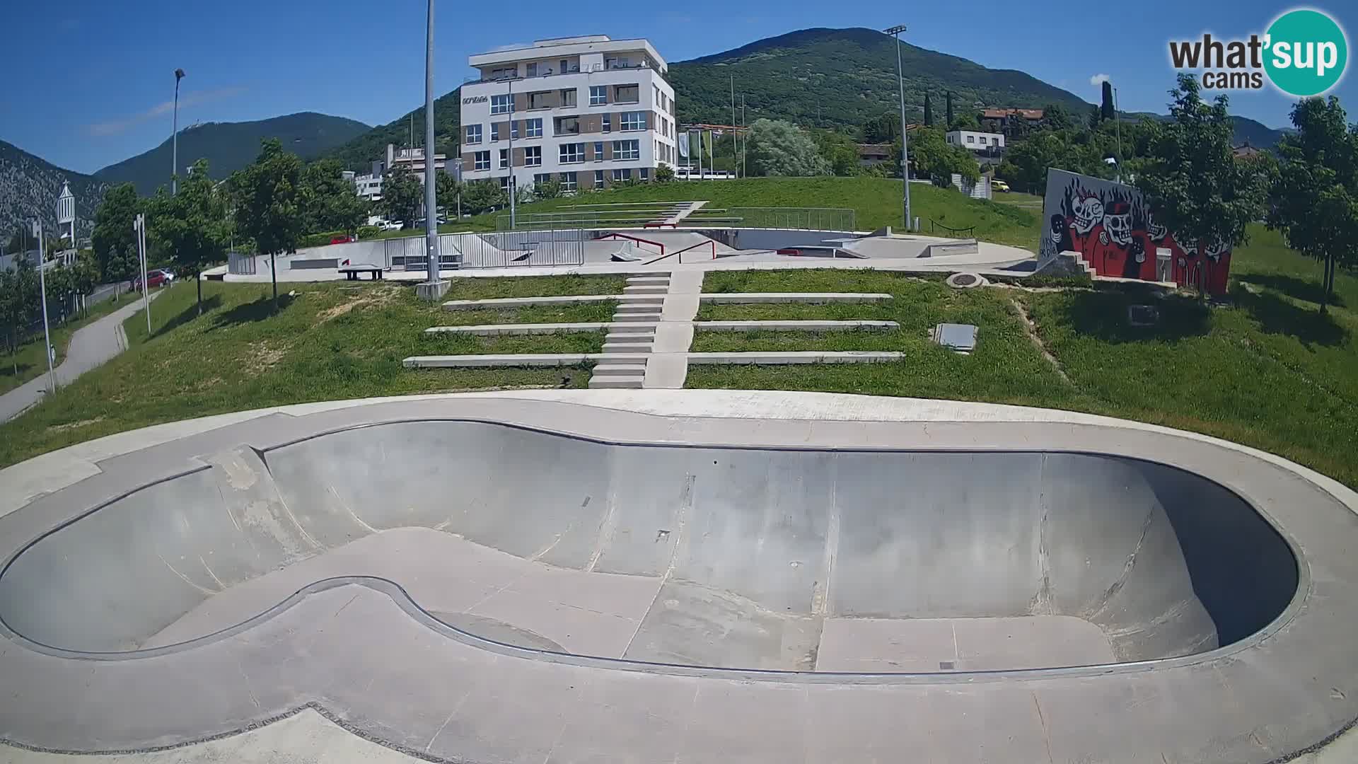 Skate park Kamera v živo Nova Gorica