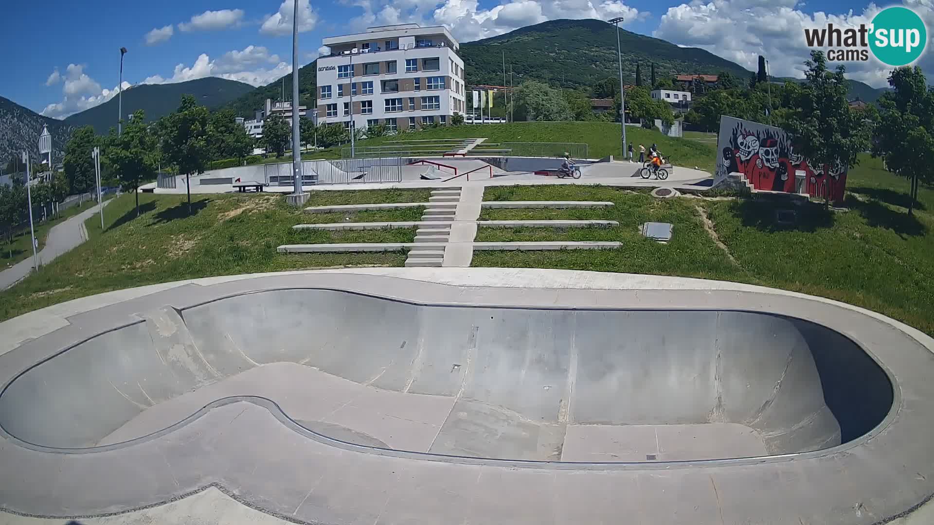 Skate park web kamera Nova Gorica – Slovenia