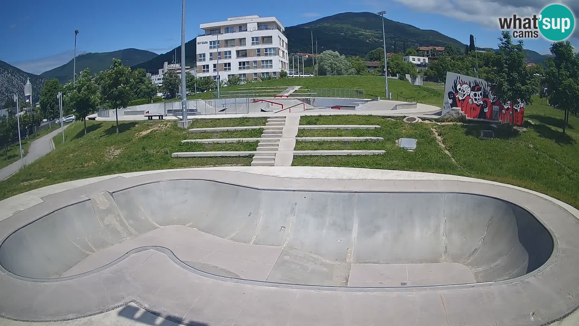 Skate park Kamera v živo Nova Gorica
