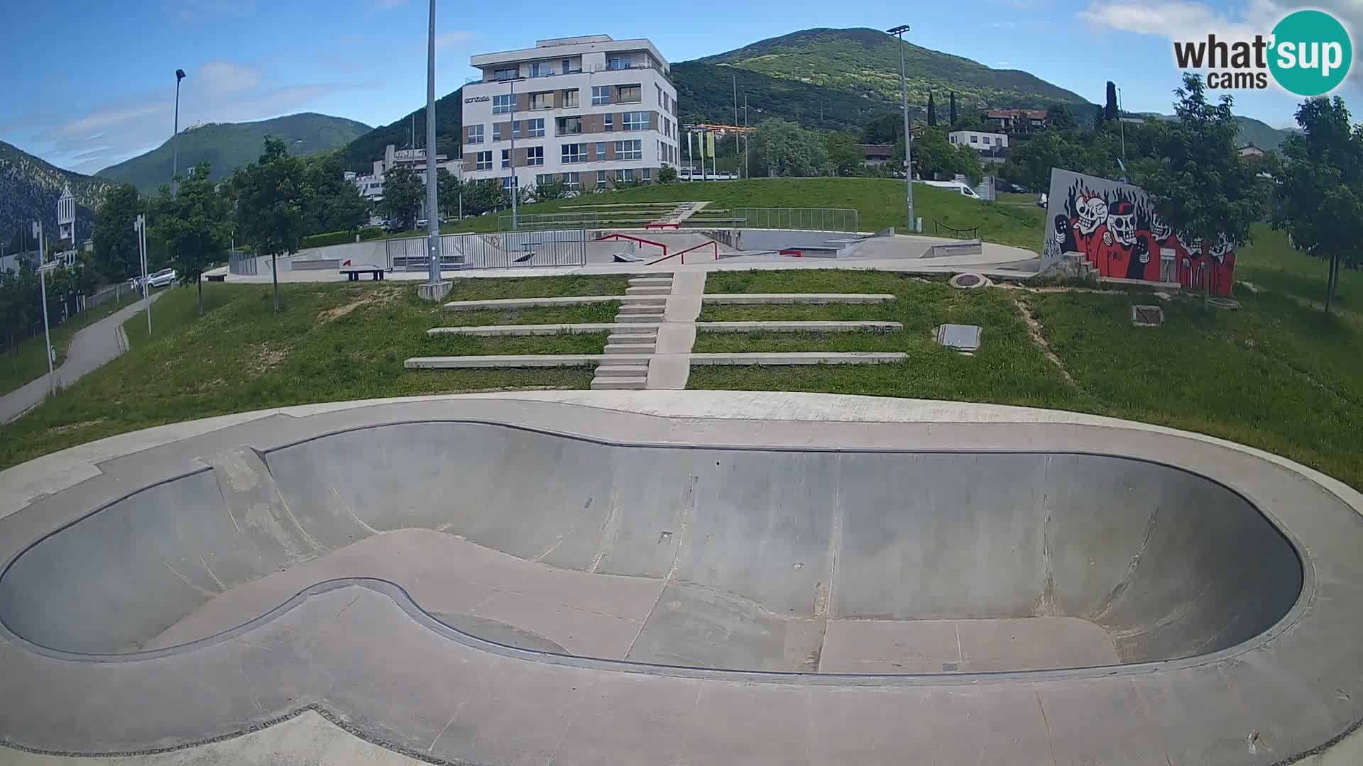 Skate park Kamera v živo Nova Gorica