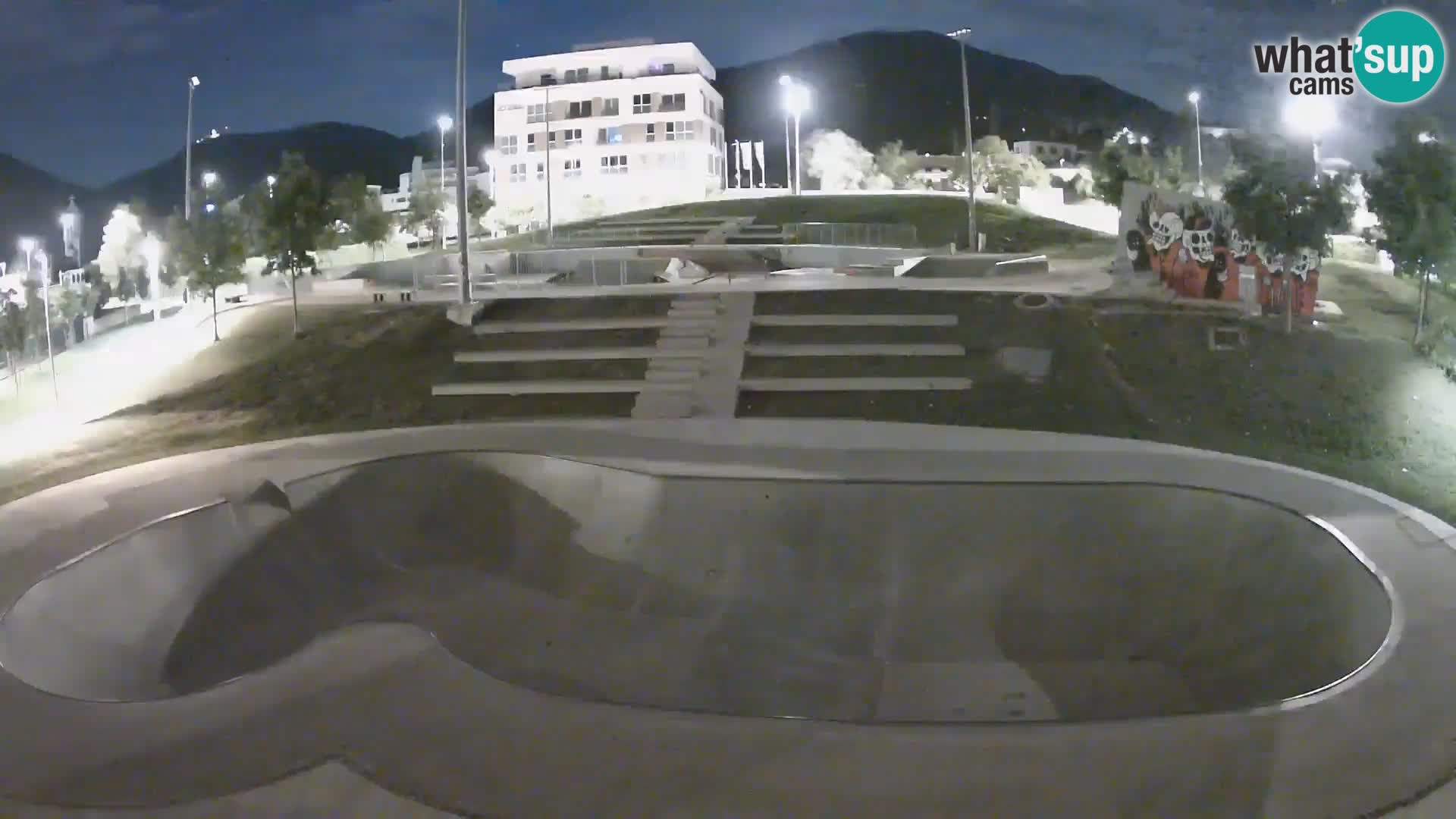 Skate park live cam Nova Gorica – Slovénie