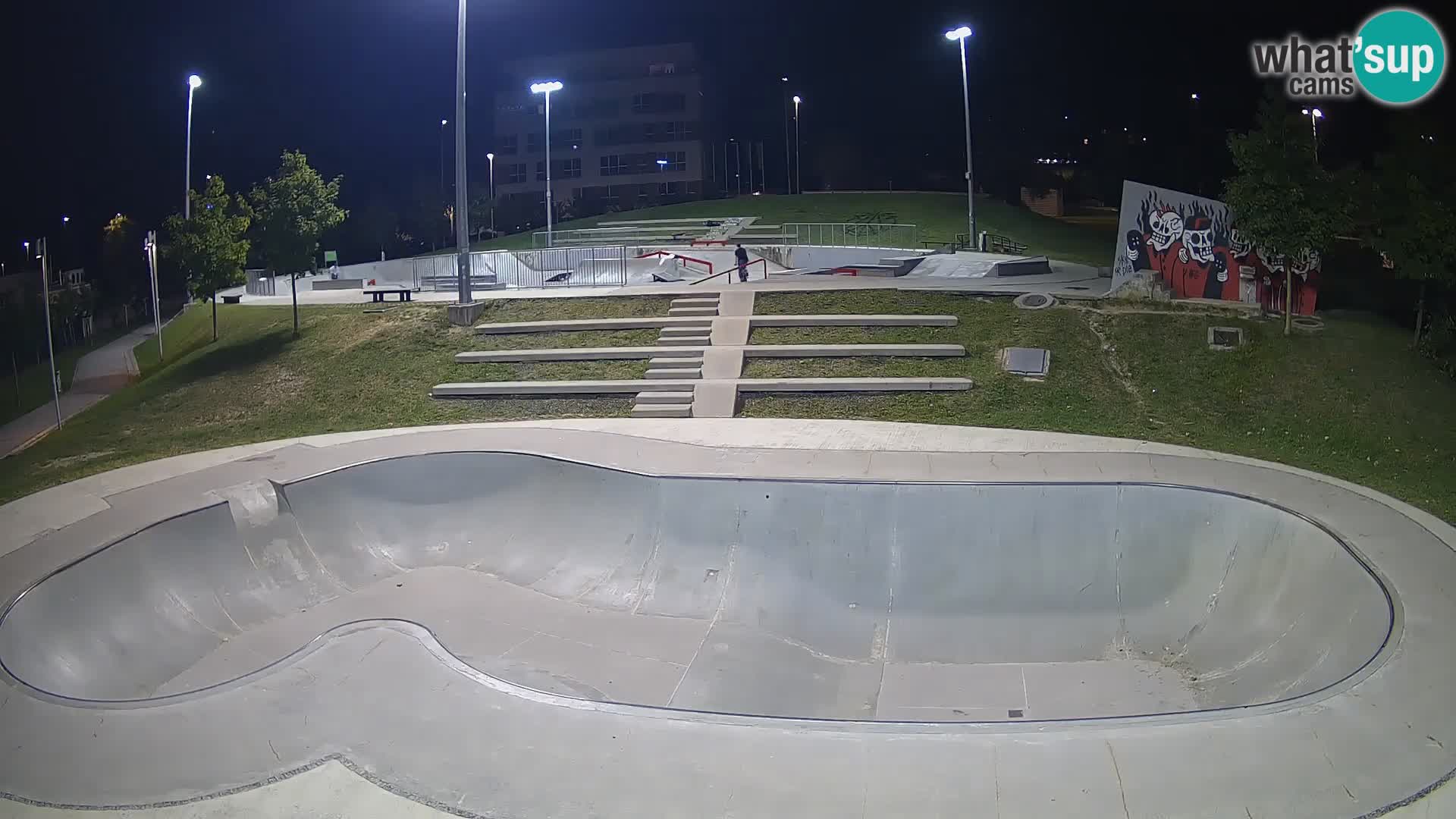 Skate park live cam Nova Gorica – Slovénie