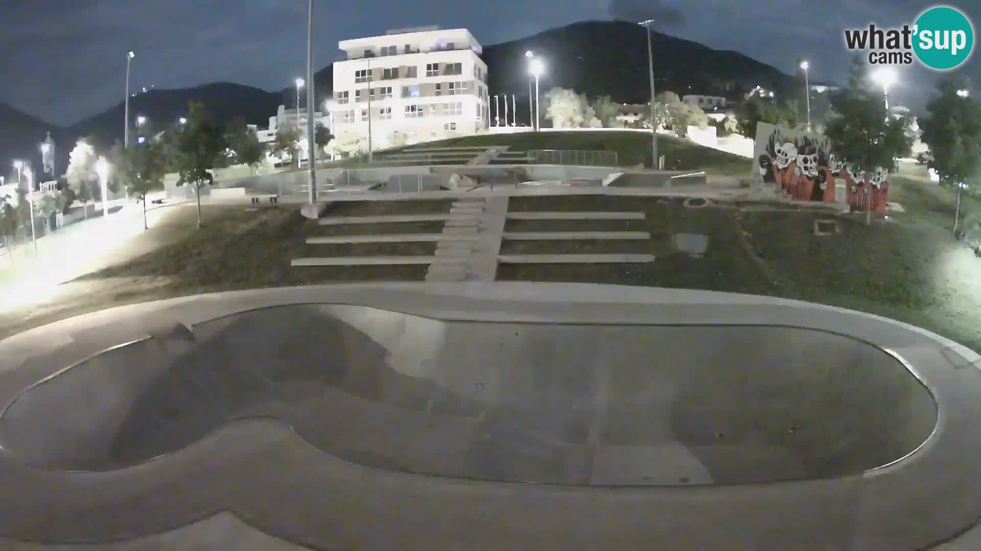 Skate park live cam Nova Gorica – Slovénie