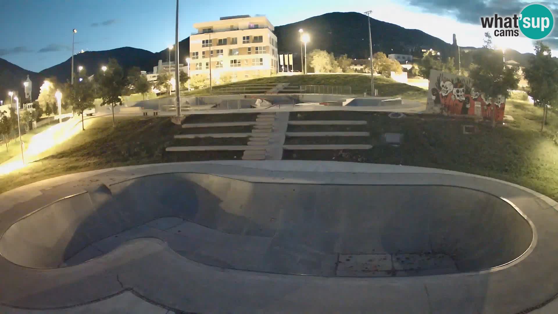 Skate park webcam Nova Gorica – Slovénie