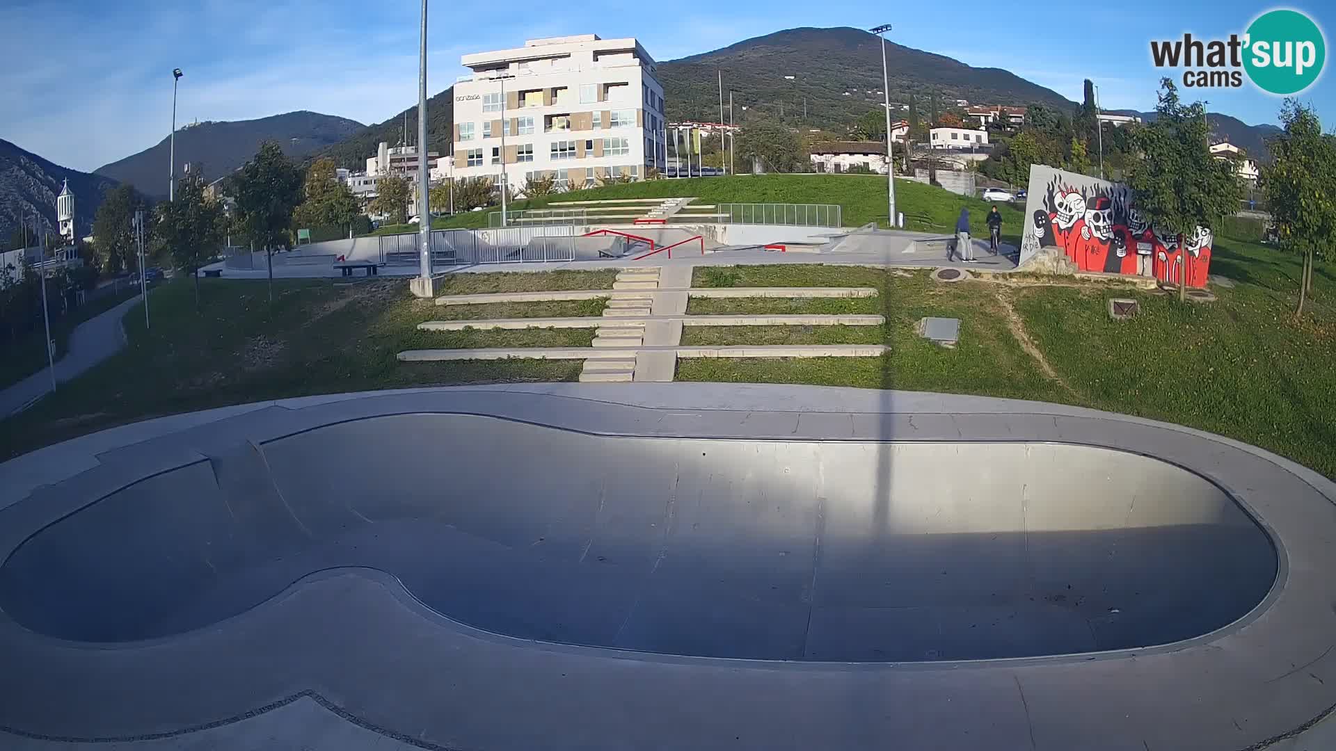 Skate park live cam Nova Gorica – Slovénie