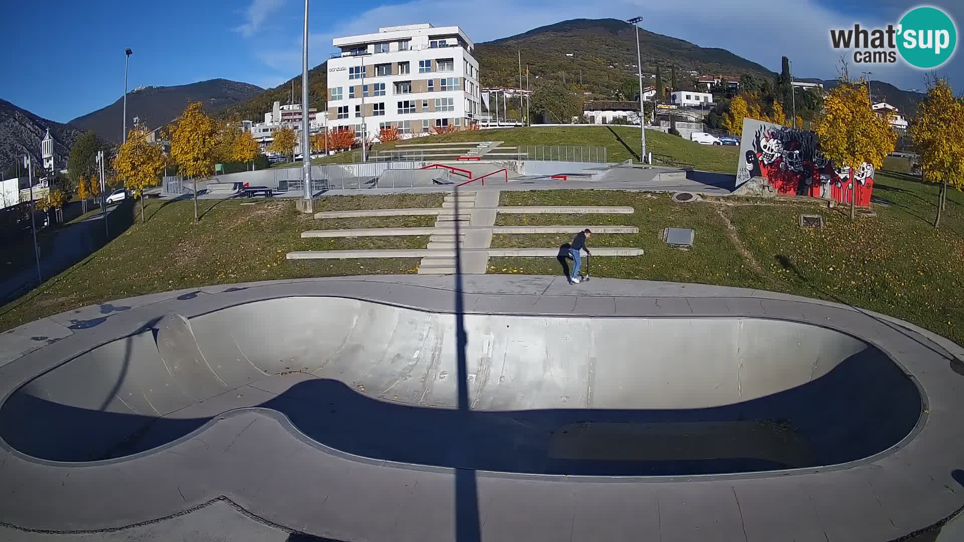 Skate park web kamera Nova Gorica – Slovenia