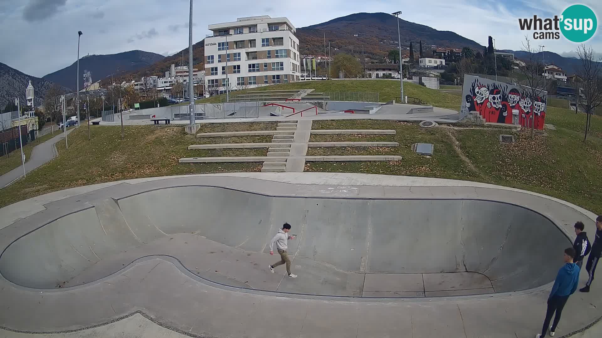 Skate park web kamera Nova Gorica – Slovenia