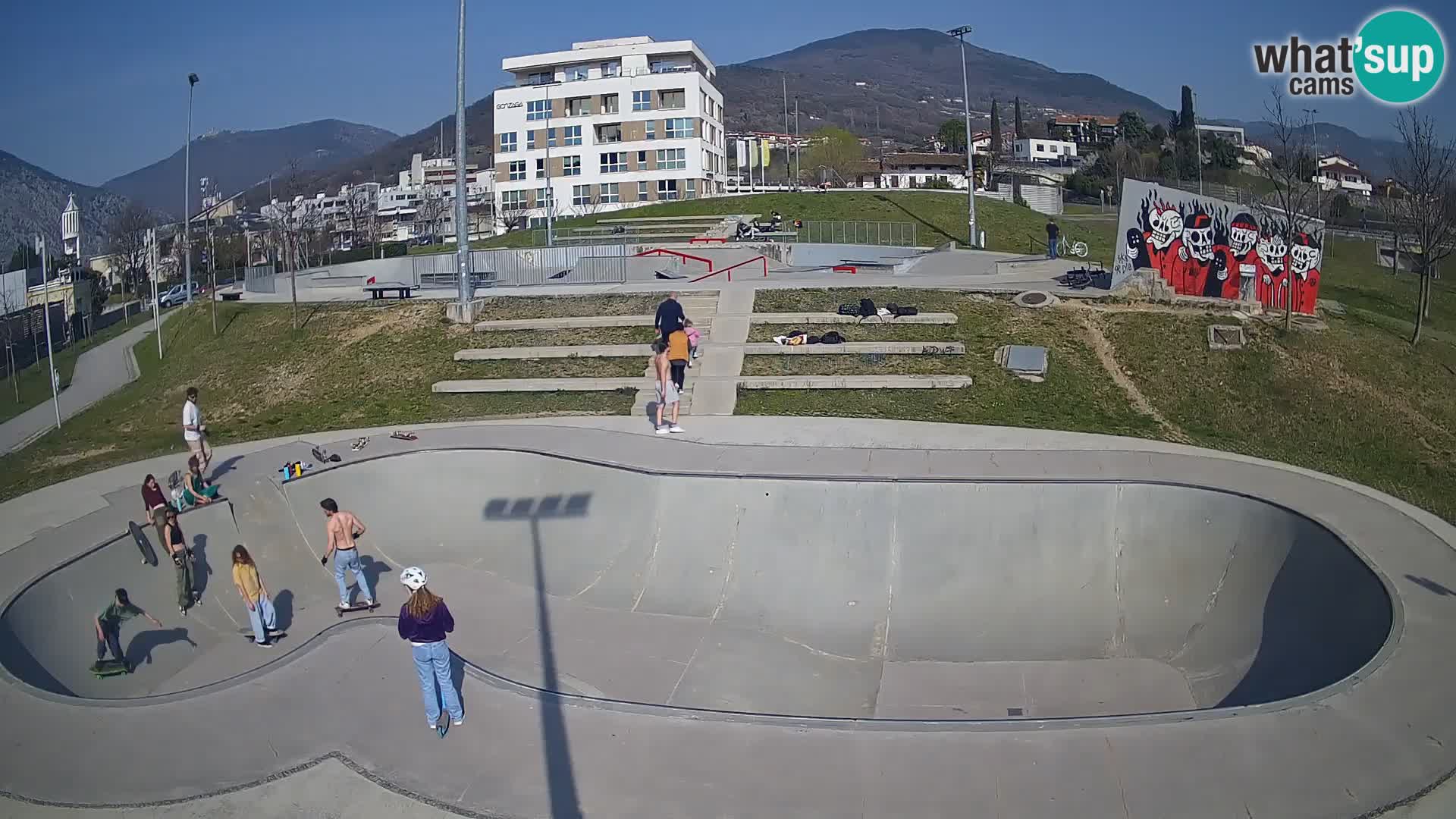 Skate park Kamera v živo Nova Gorica