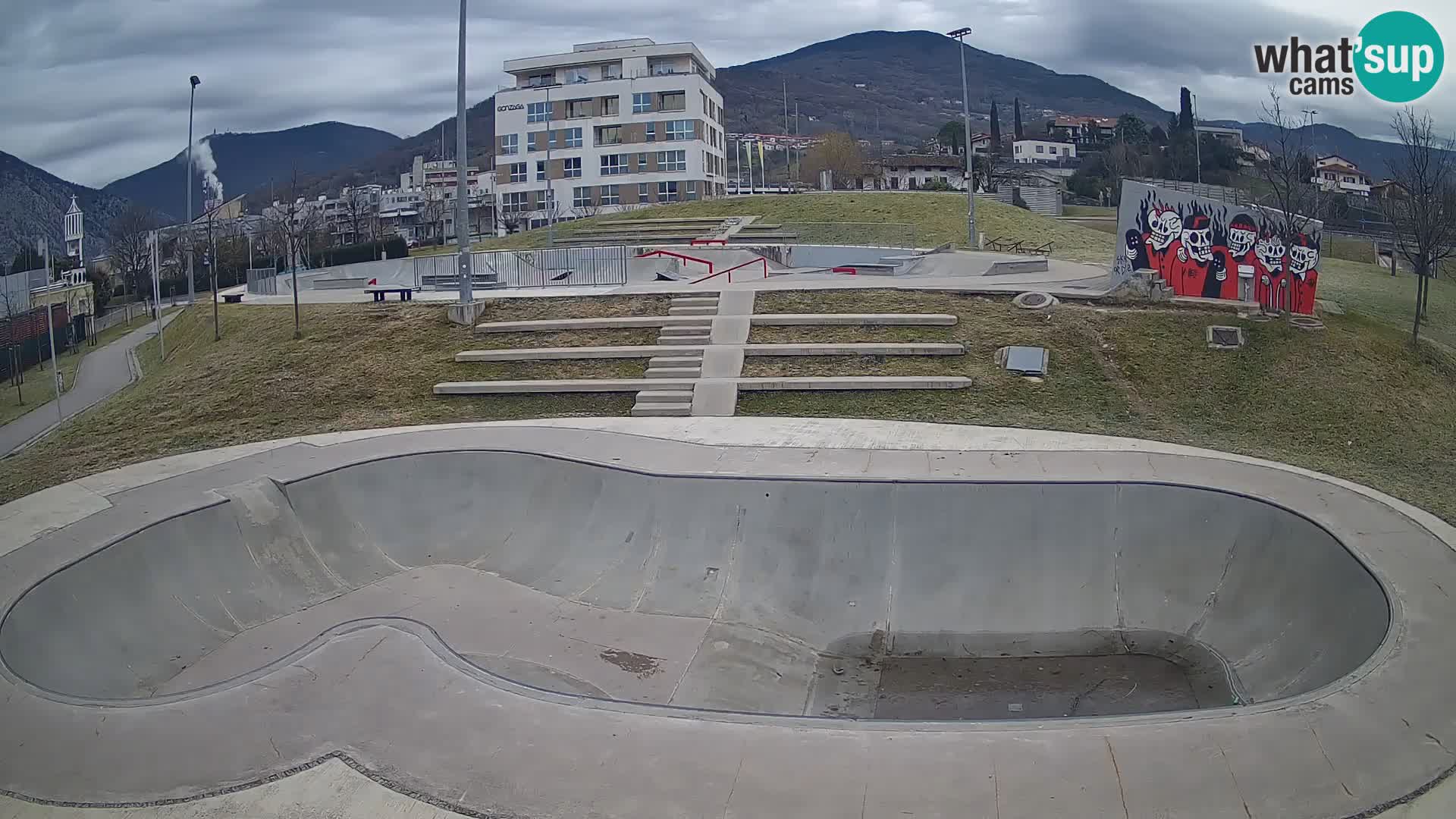 Skate park live cam Nova Gorica – Slovénie