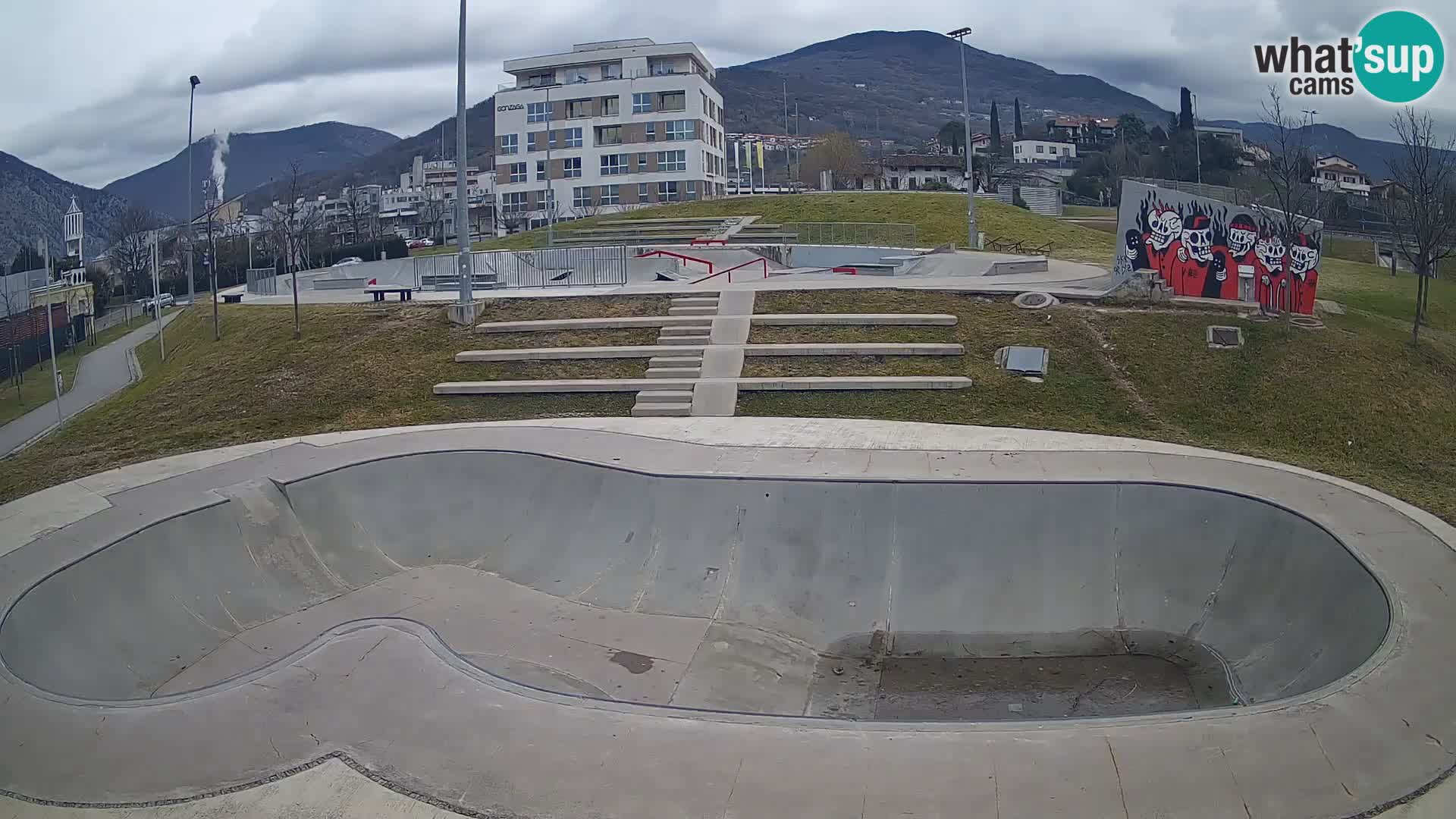 Skate park live cam Nova Gorica – Slovénie