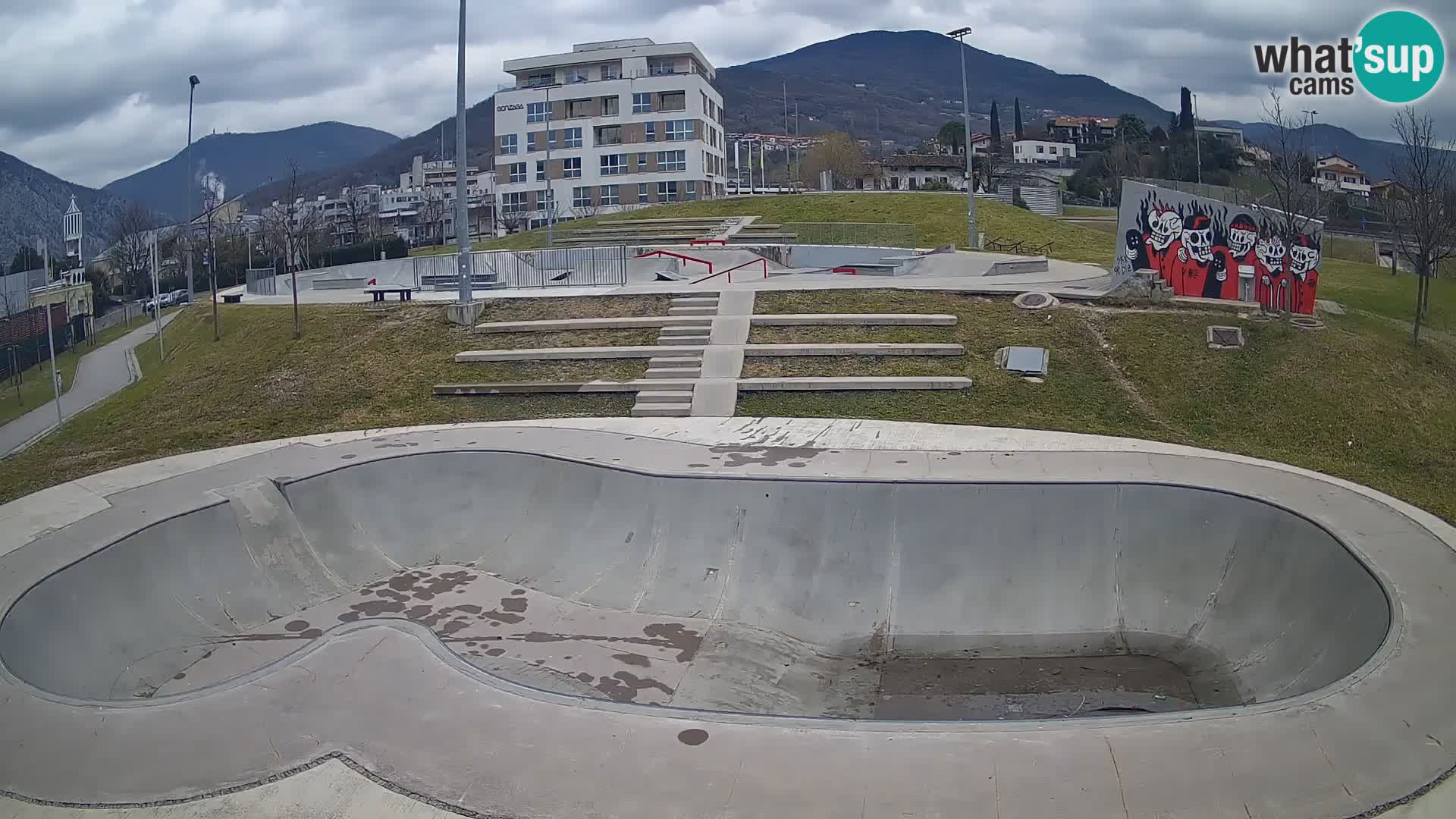 Skate park live cam Nova Gorica – Slovénie