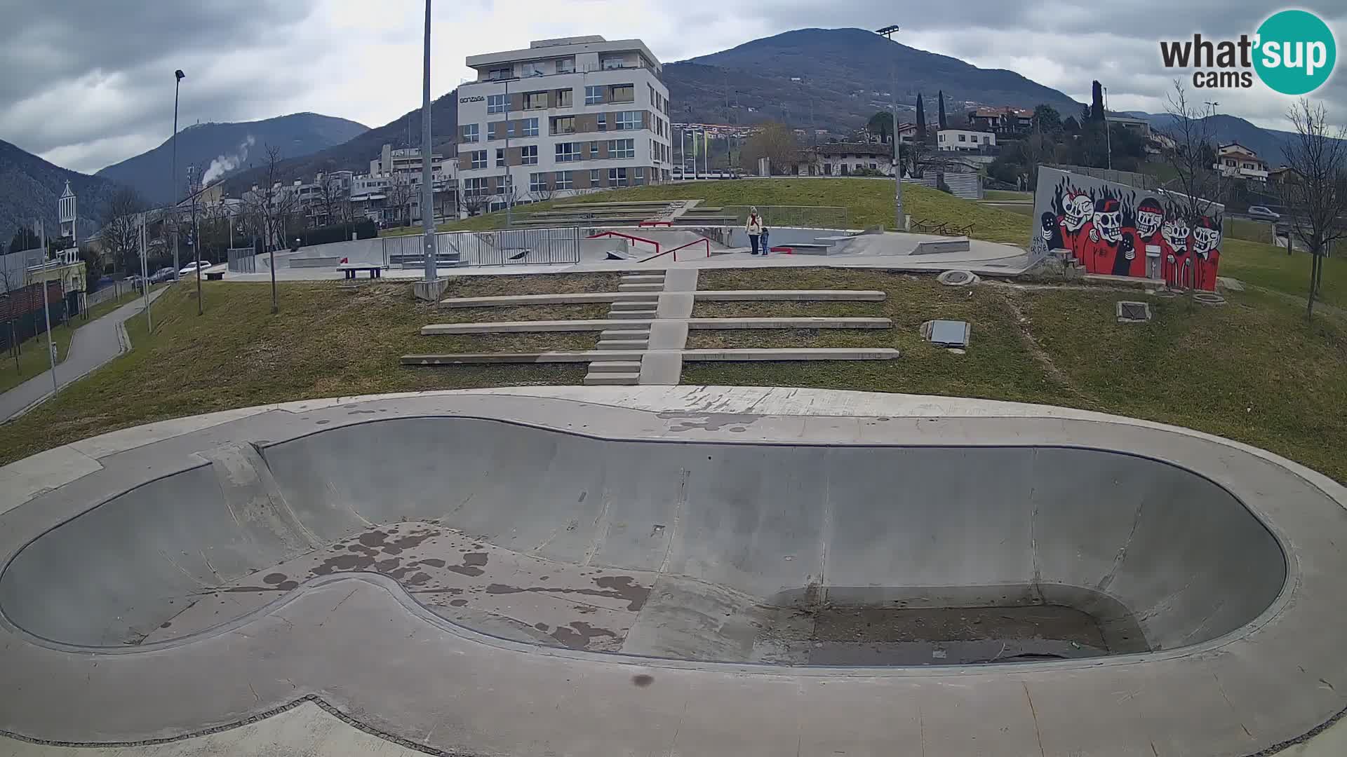 Skate park live cam Nova Gorica – Slovénie