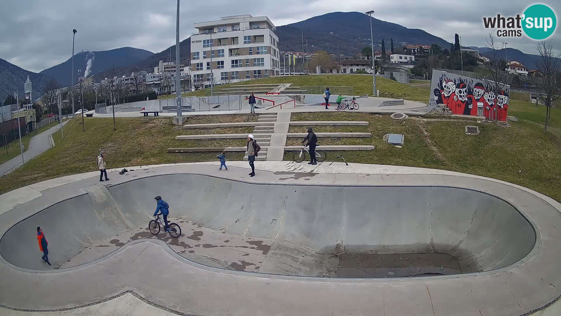 Skate park live cam Nova Gorica – Slovénie