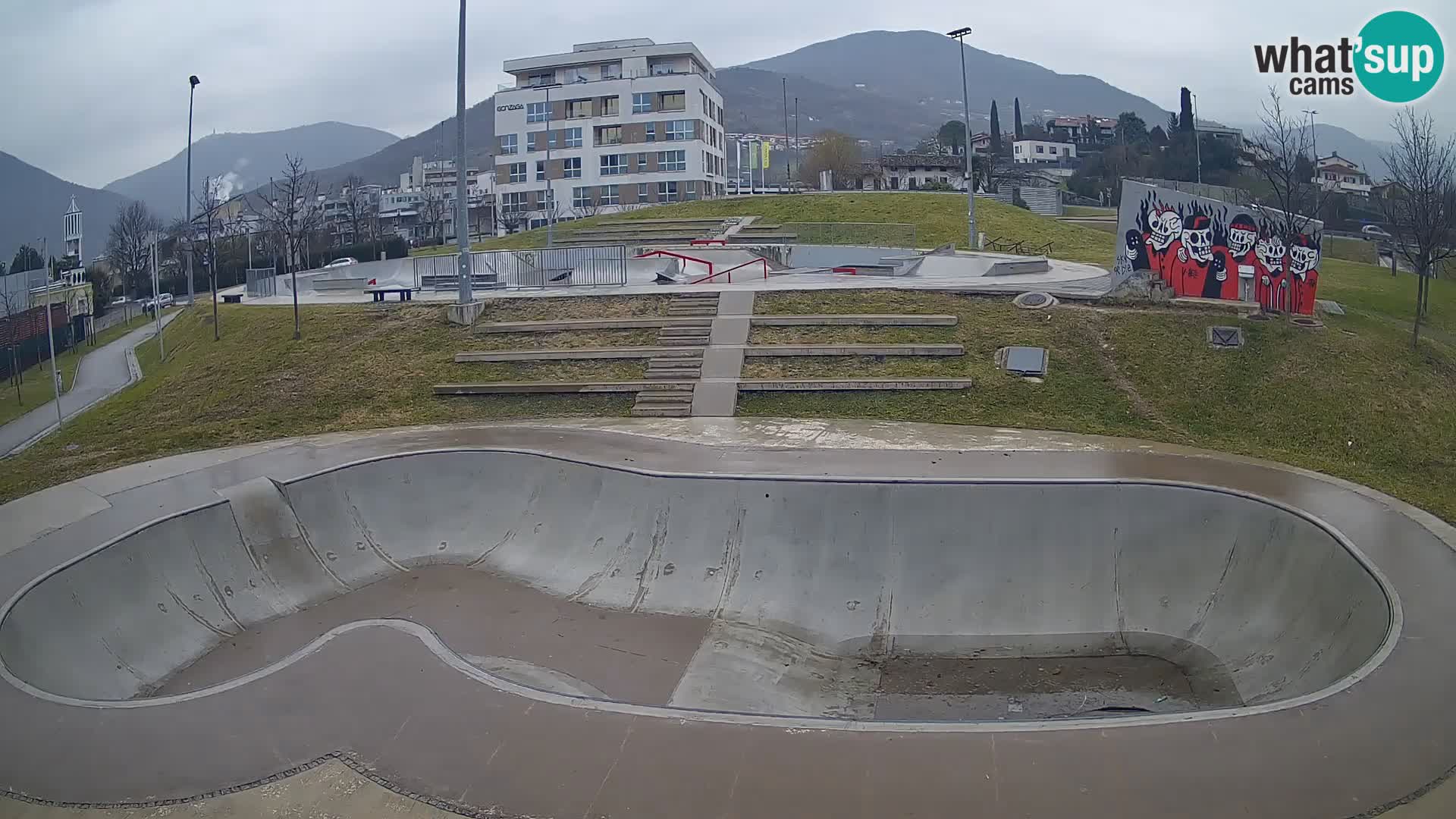 Skate park live cam Nova Gorica – Slovénie