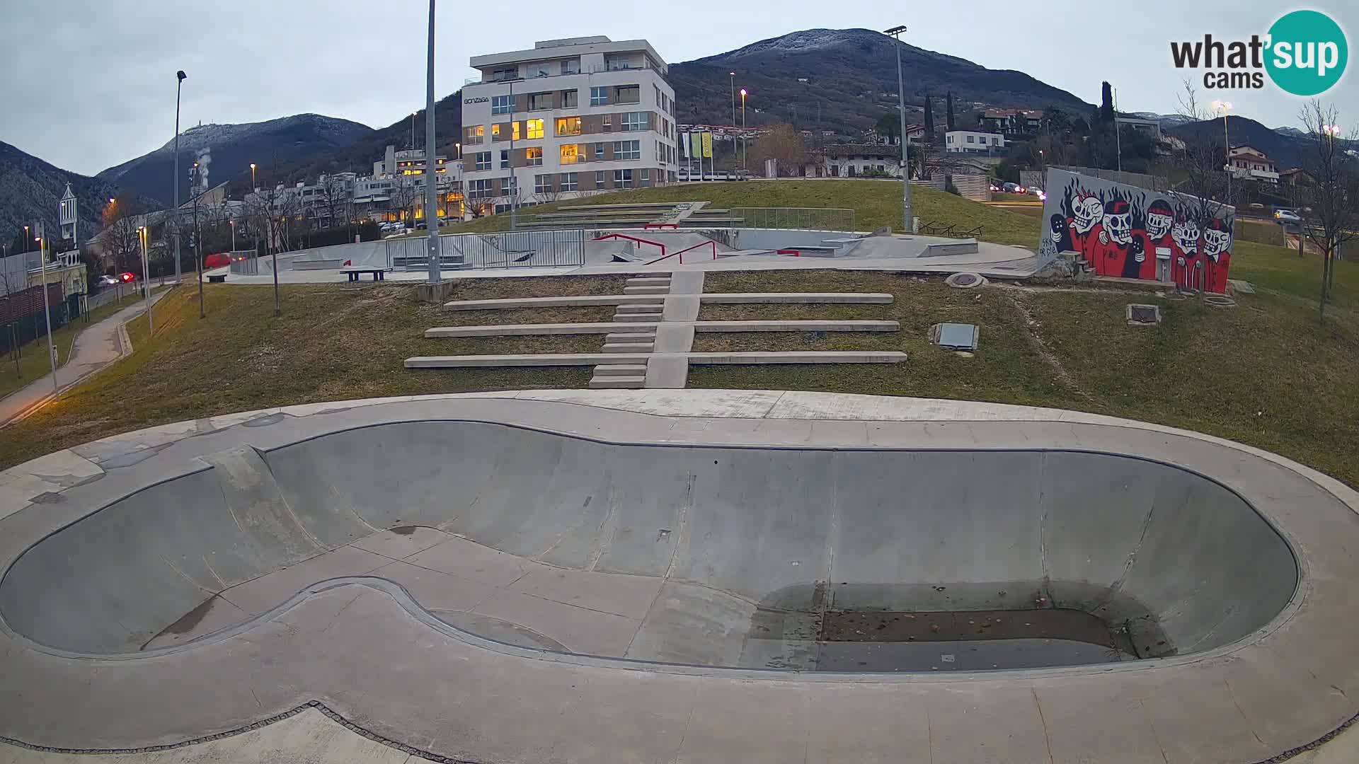 Skate park live cam Nova Gorica – Slovénie