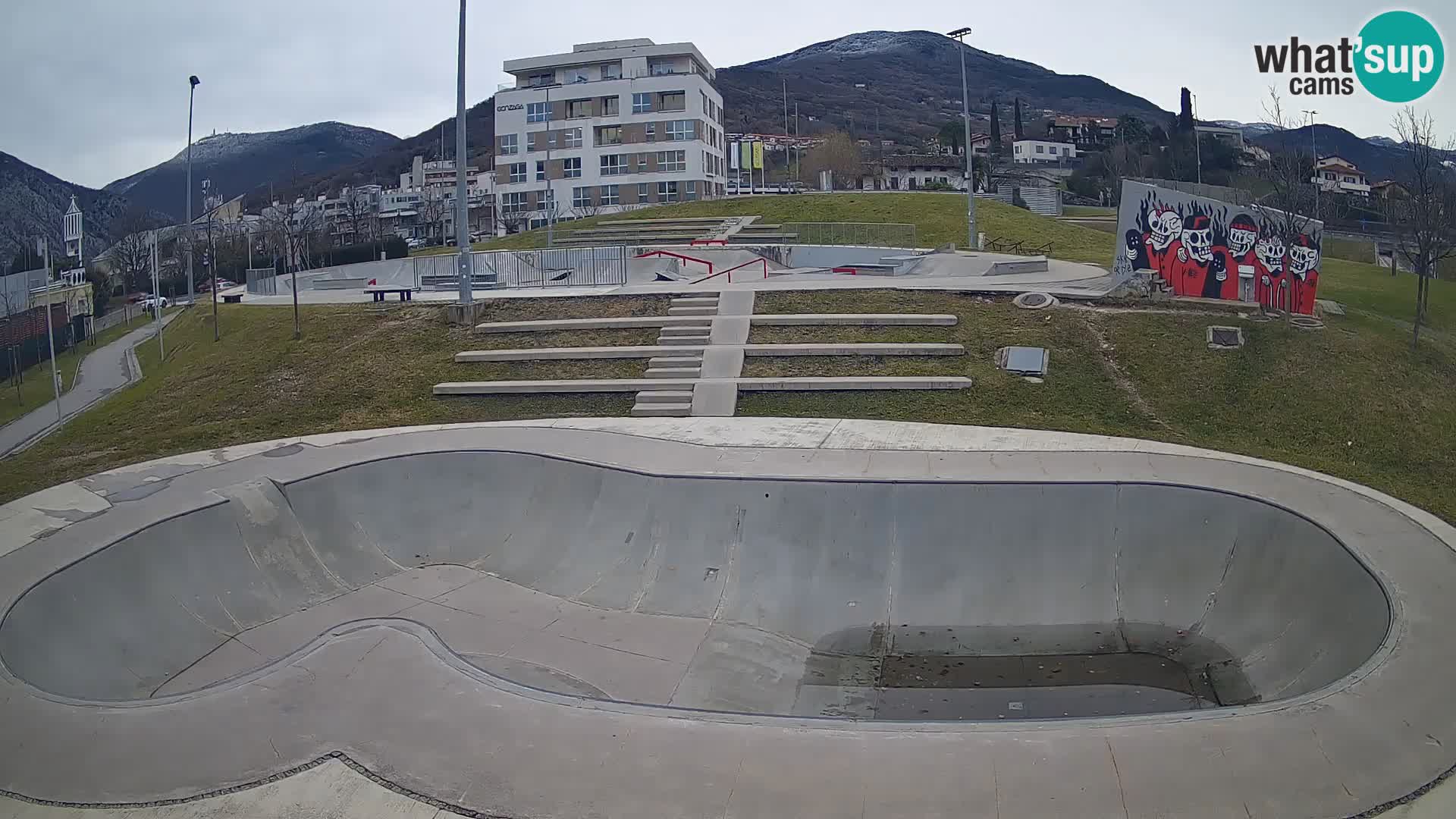 Skate park live cam Nova Gorica – Slovénie