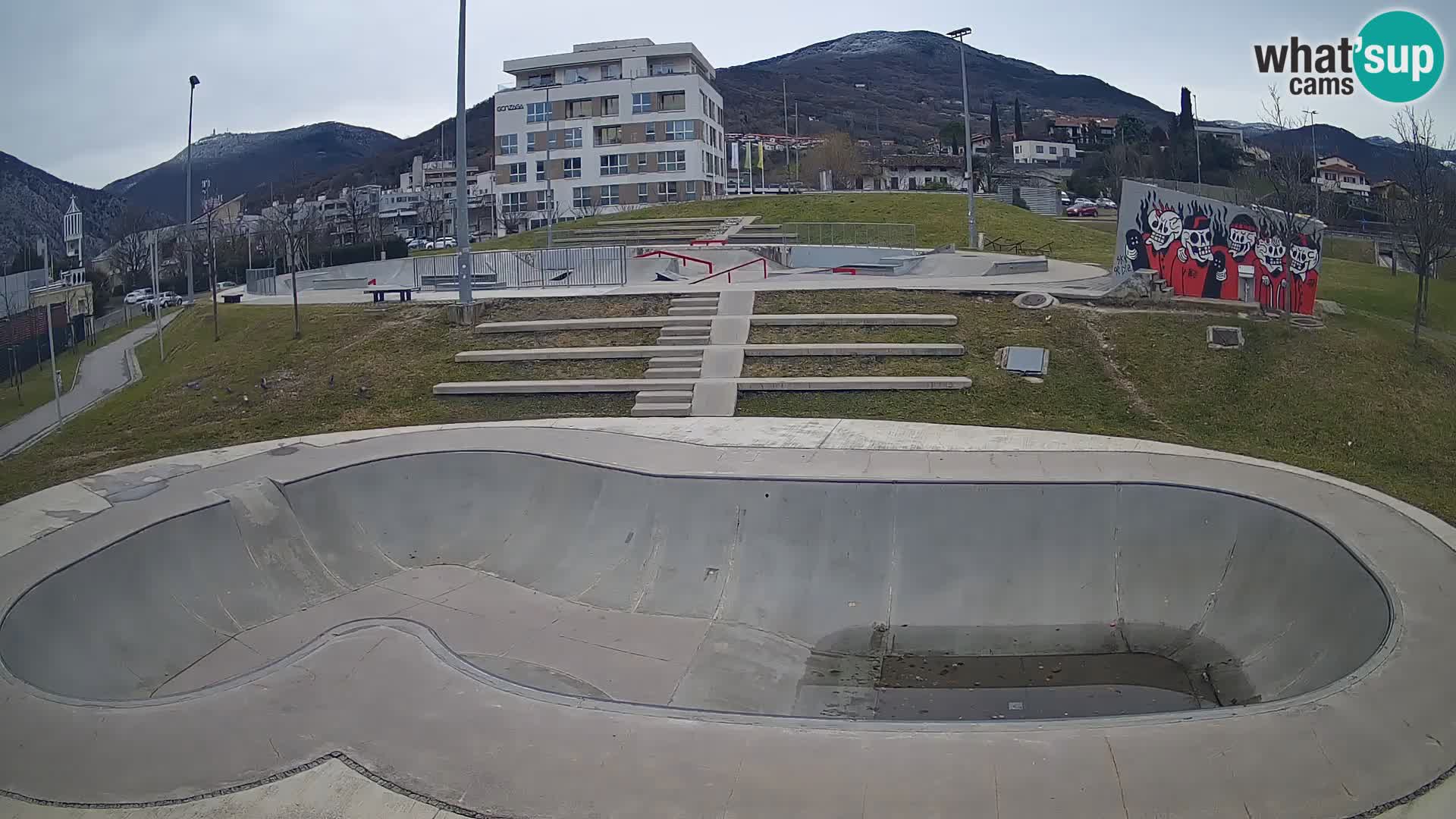 Skate park live cam Nova Gorica – Slovénie