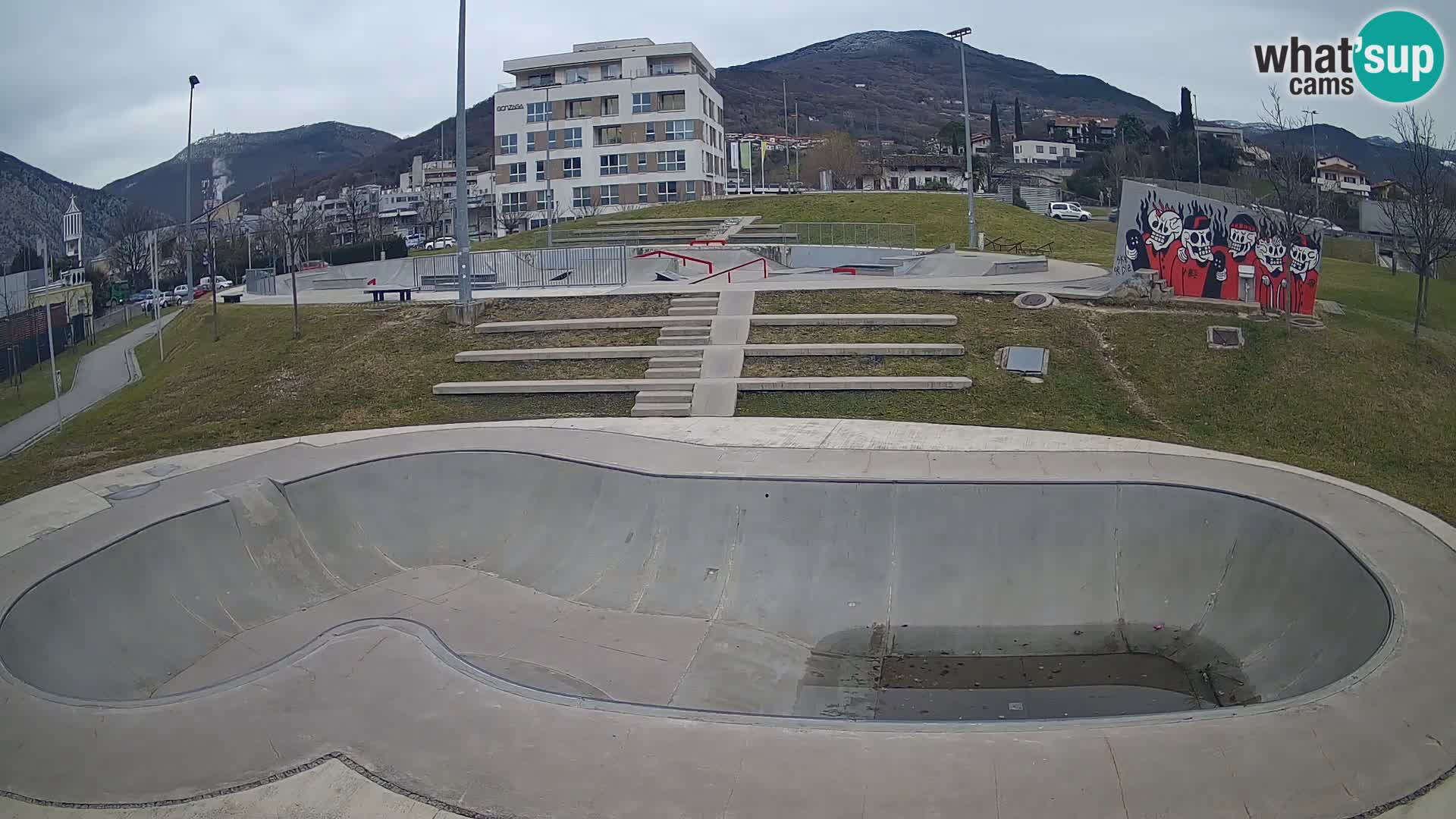 Skate park live cam Nova Gorica – Slovénie