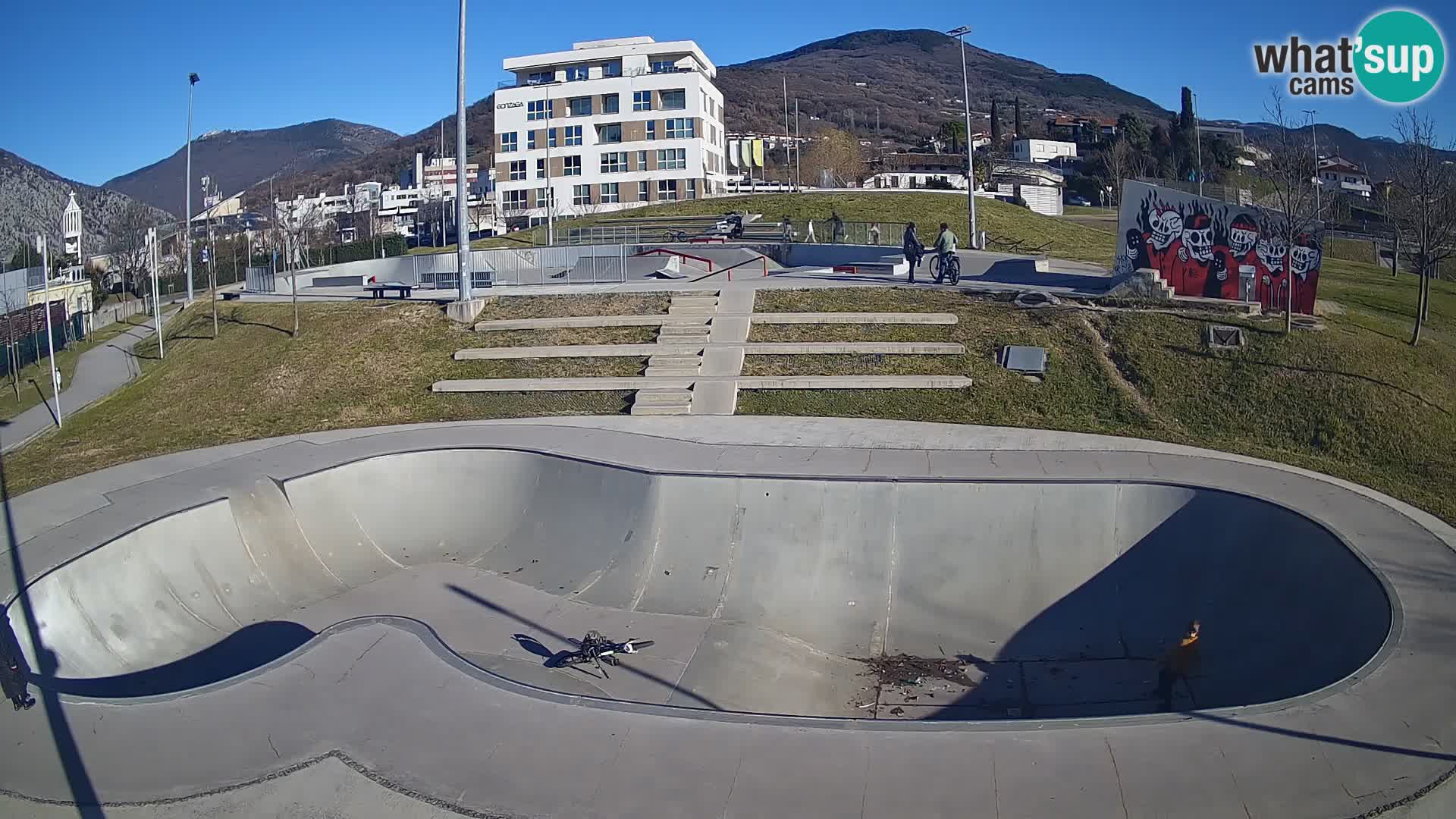 Skate park live cam Nova Gorica – Slovénie