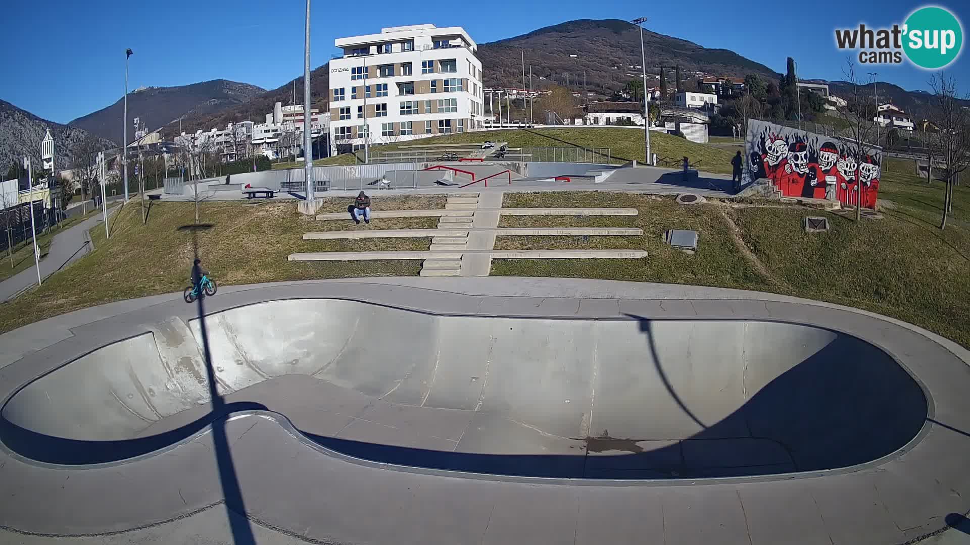 Skate park live cam Nova Gorica – Slovénie