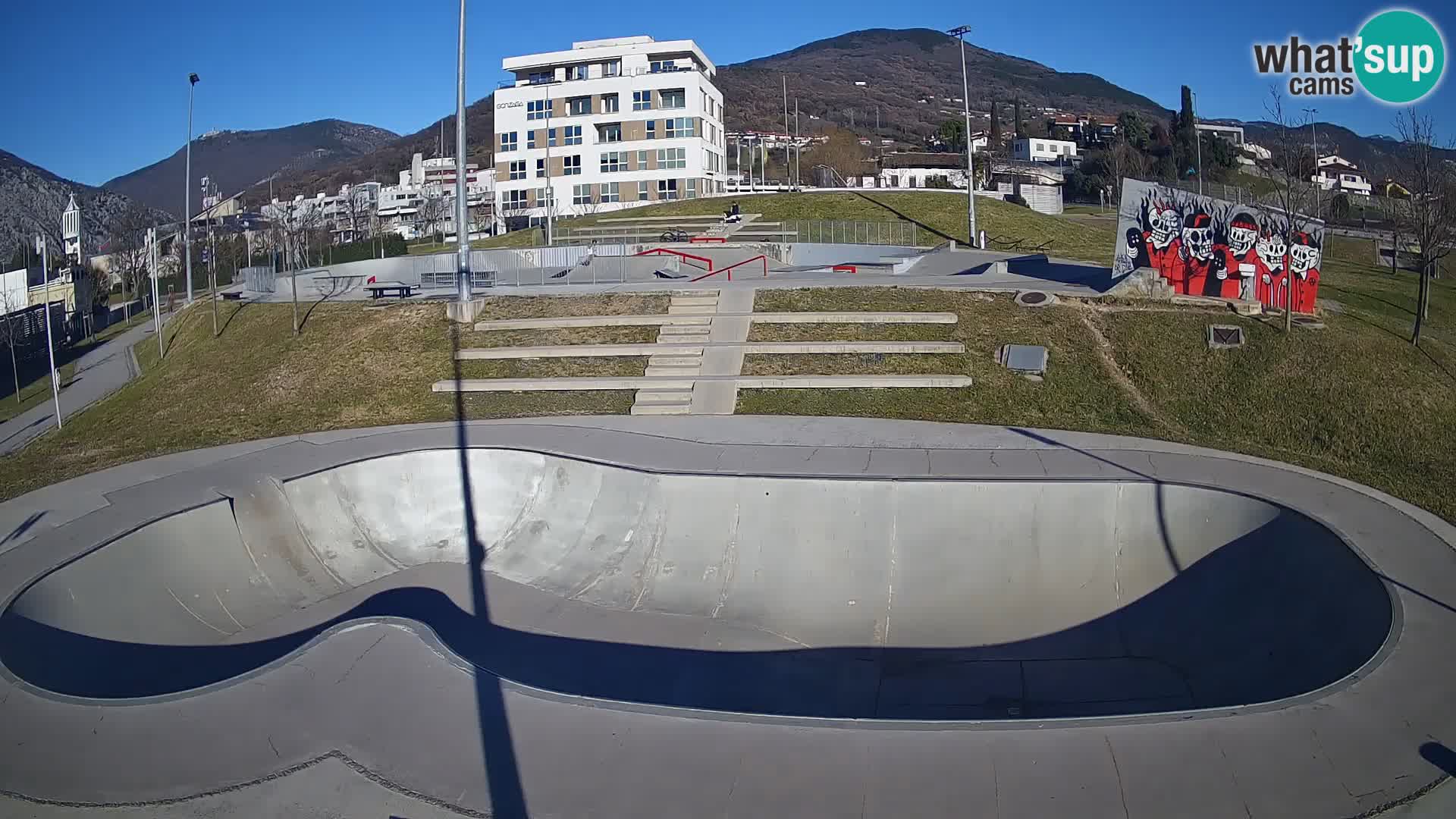 Skate park live cam Nova Gorica – Slovénie