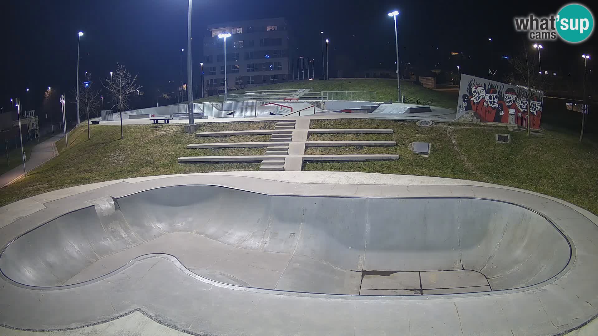 Skate park live cam Nova Gorica – Slovénie