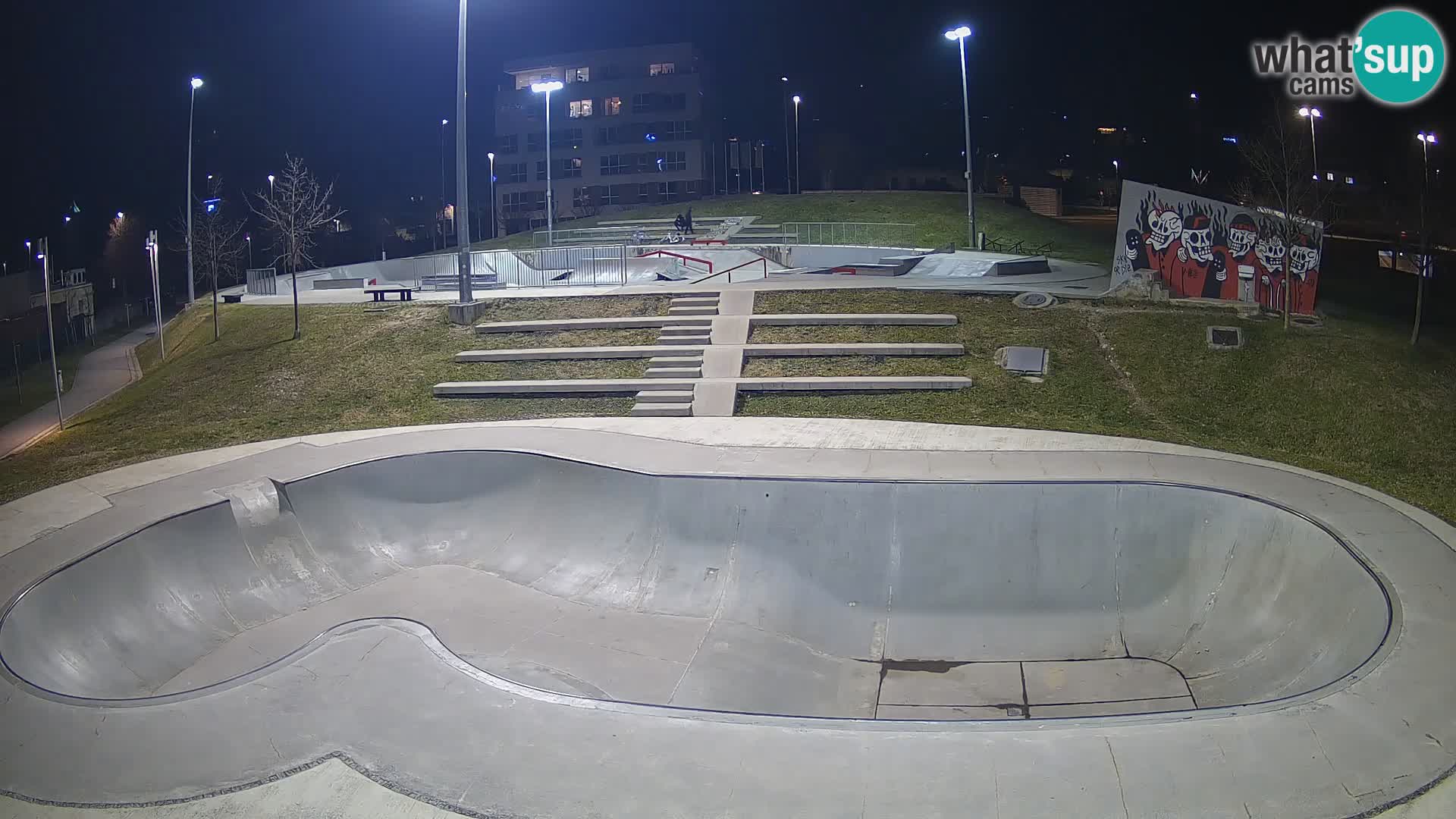 Skate park live cam Nova Gorica – Slovénie