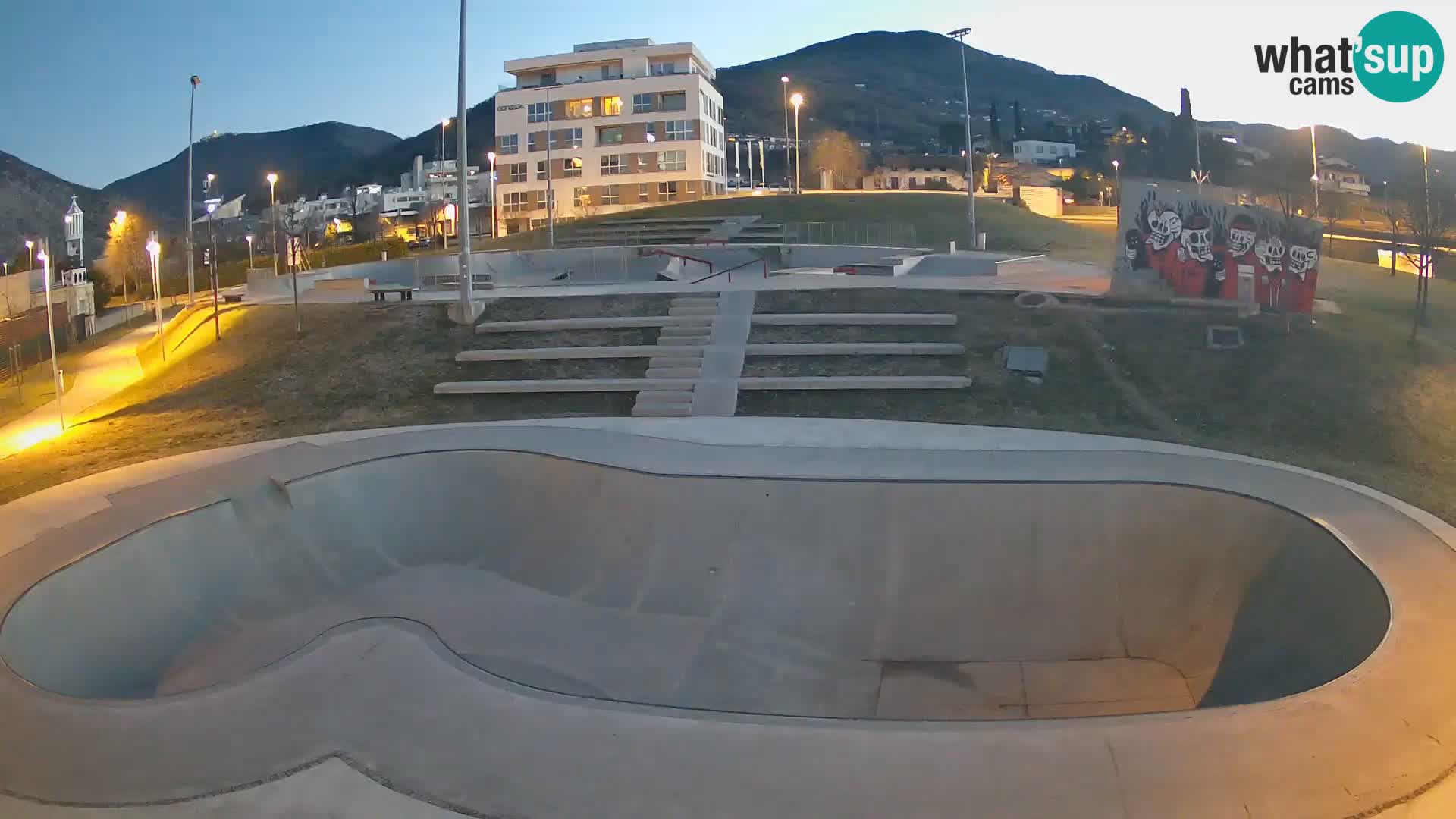 Skate park live cam Nova Gorica – Slovénie