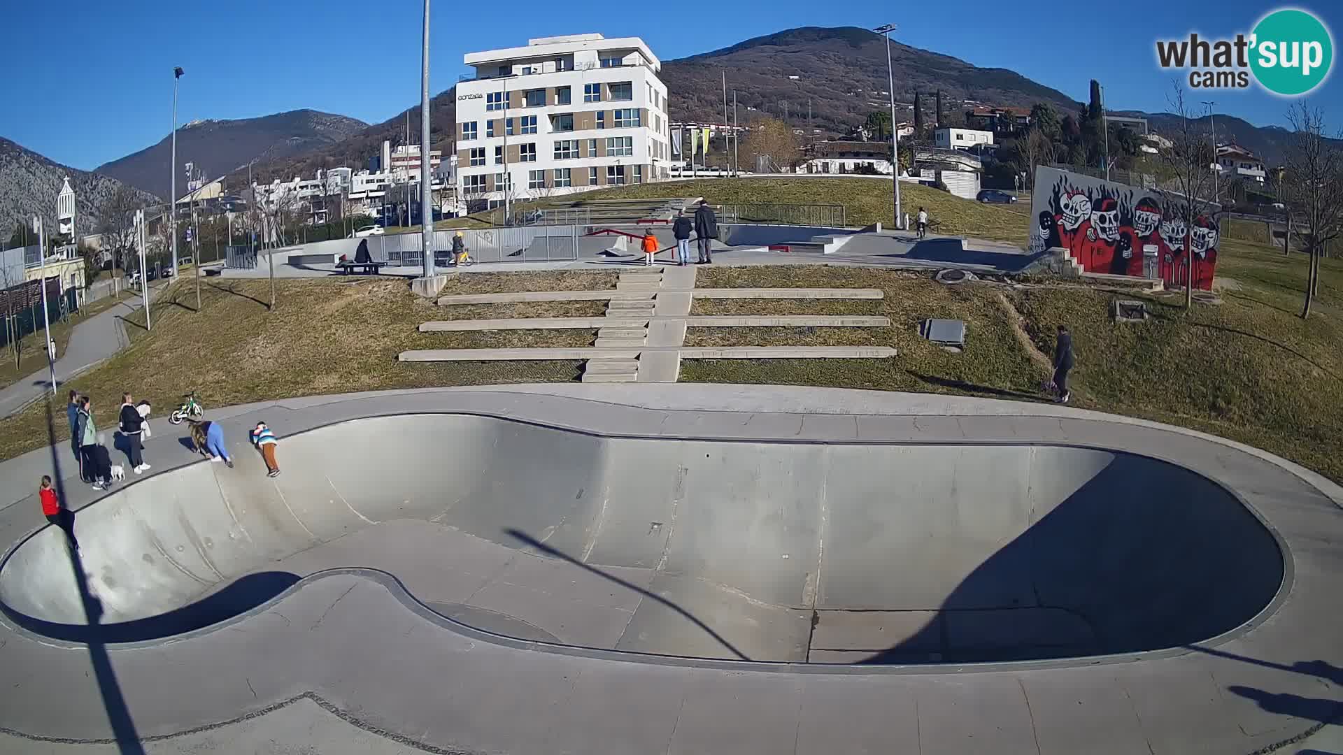 Skate park Kamera v živo Nova Gorica