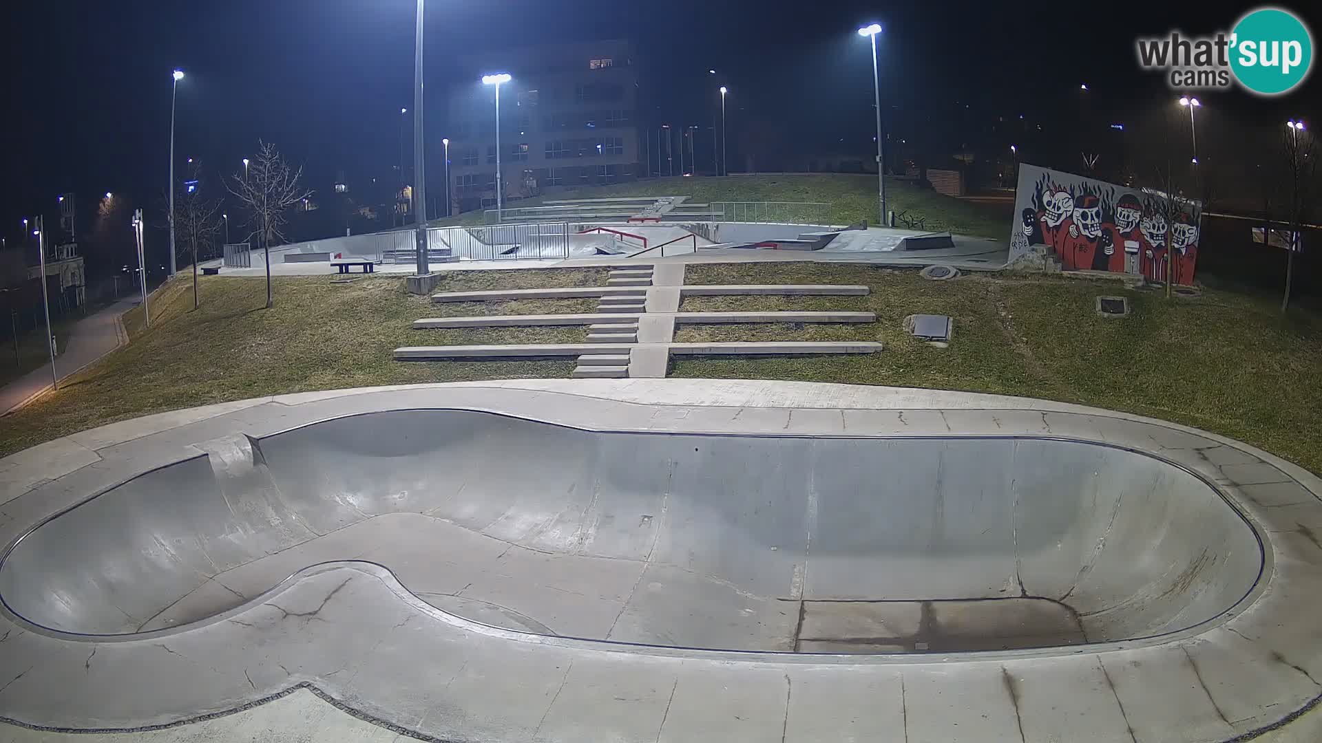 Skate park live cam Nova Gorica – Slovénie