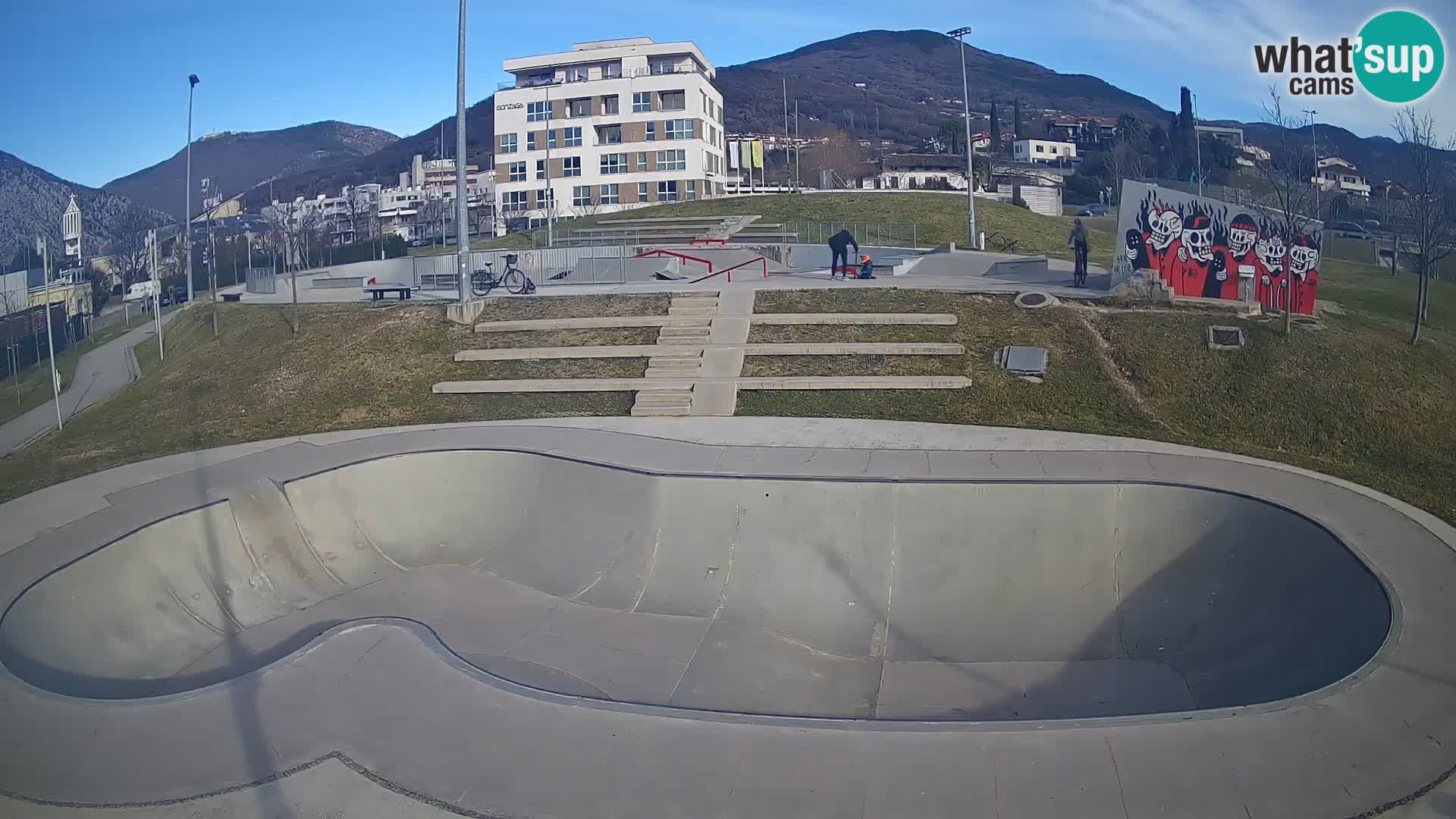 Skate park live cam Nova Gorica – Slovénie