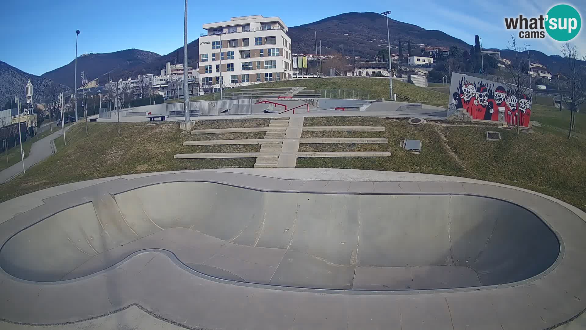 Skate park live cam Nova Gorica – Slovénie