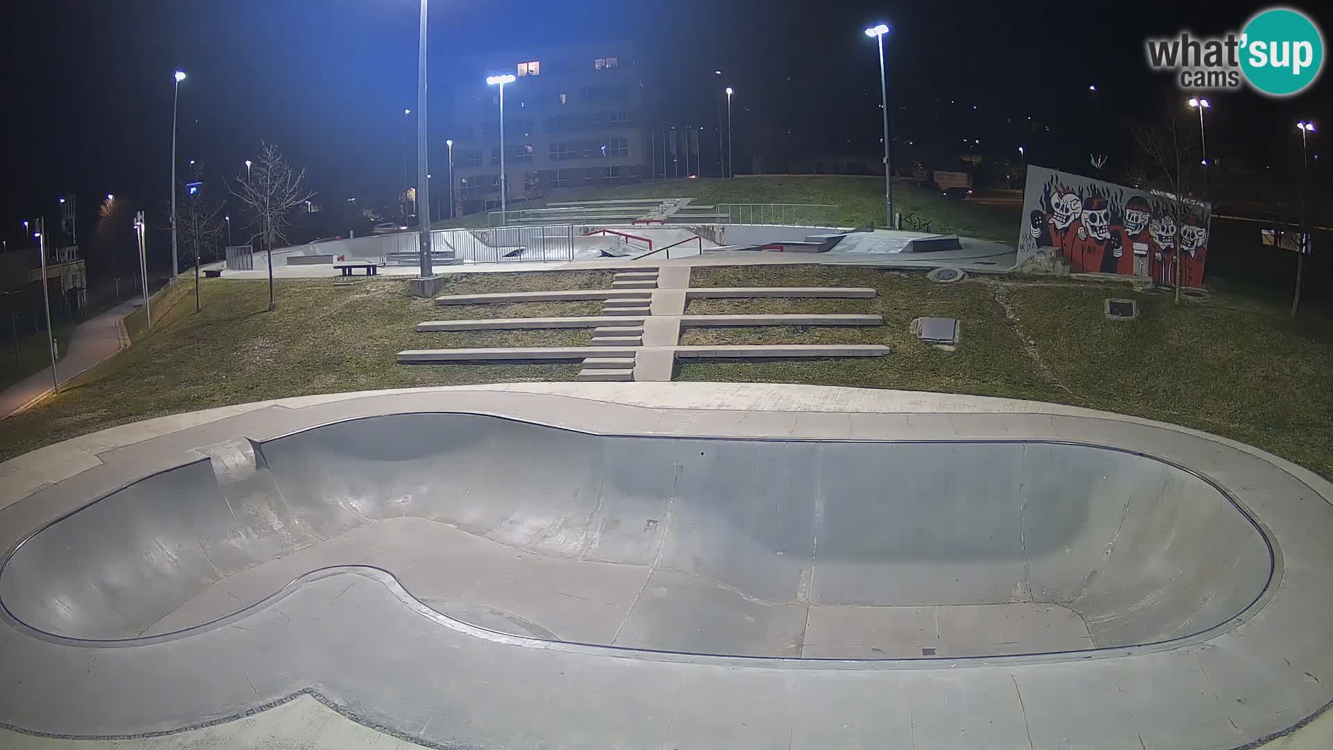 Skate park live cam Nova Gorica – Slovénie